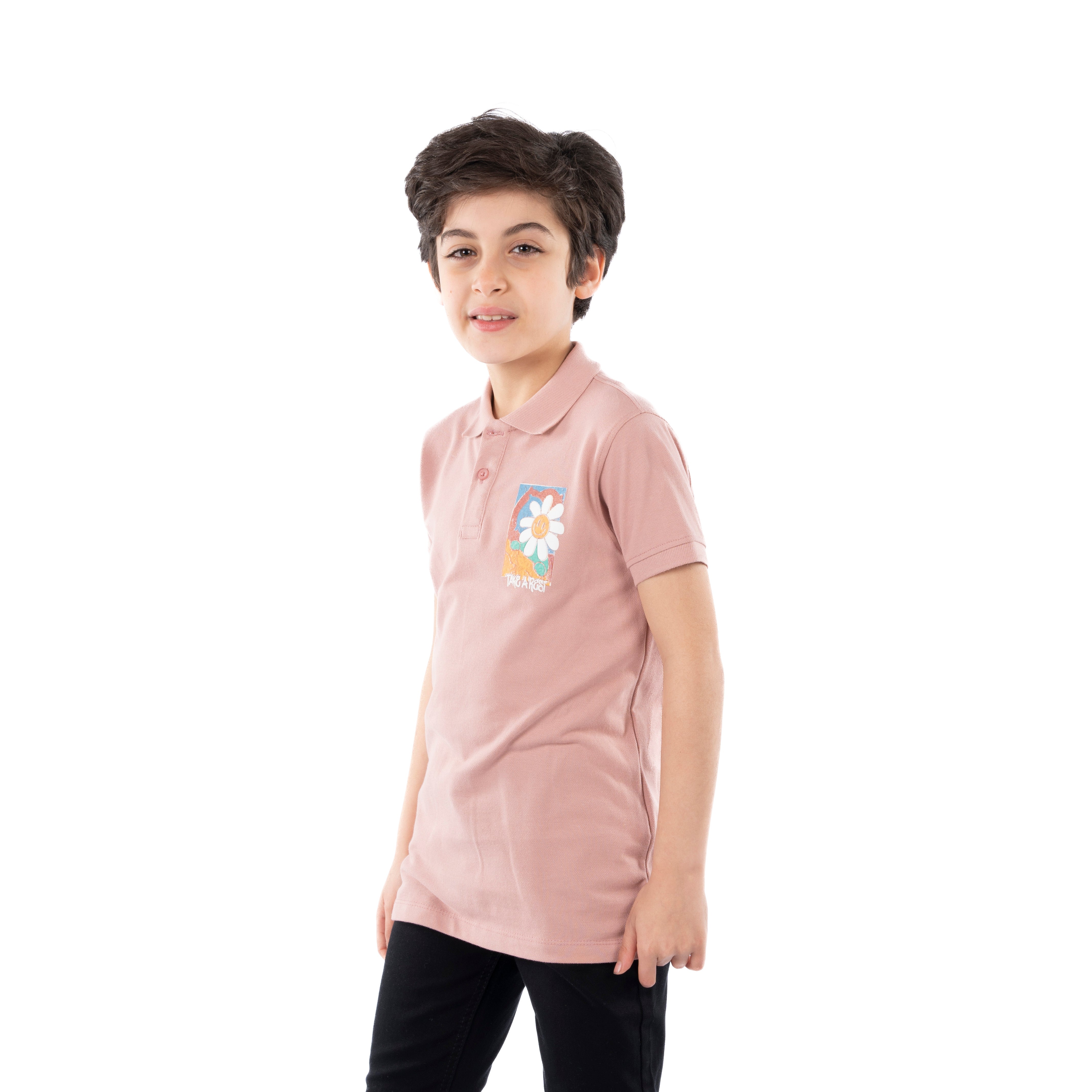 Polo T Shirt - Boys - Printed