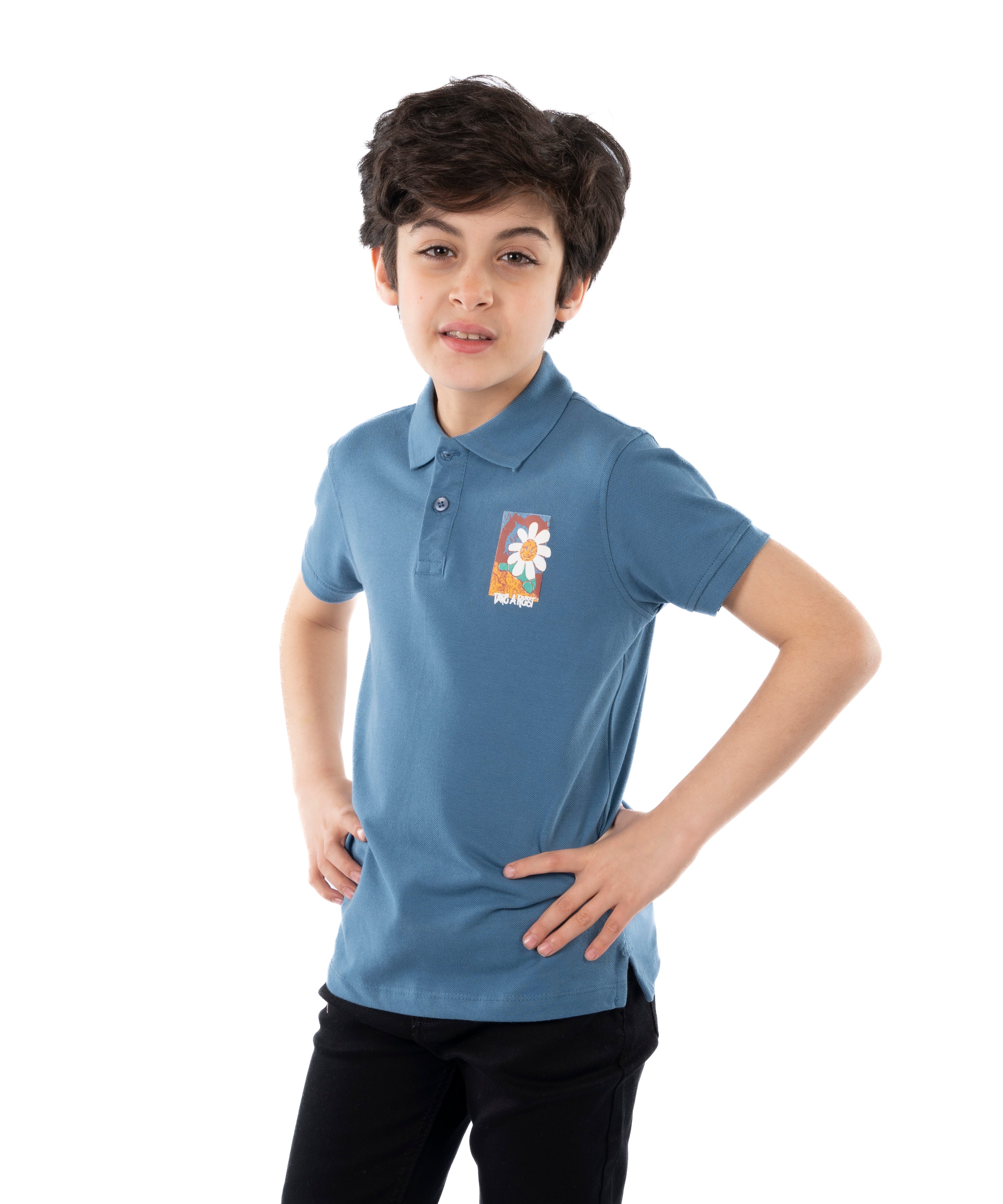Polo T Shirt - Boys - Printed