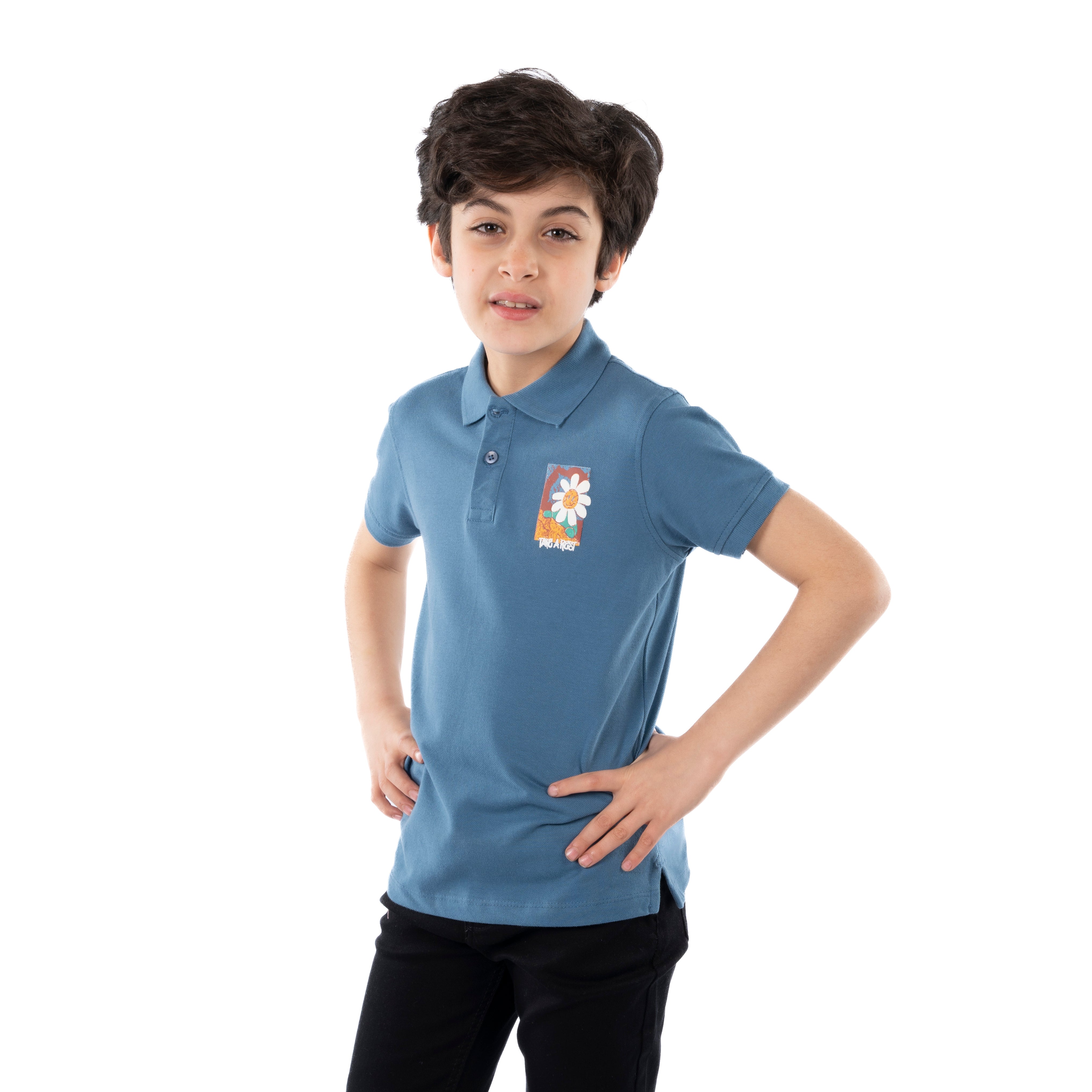 Polo T Shirt - Boys - Printed