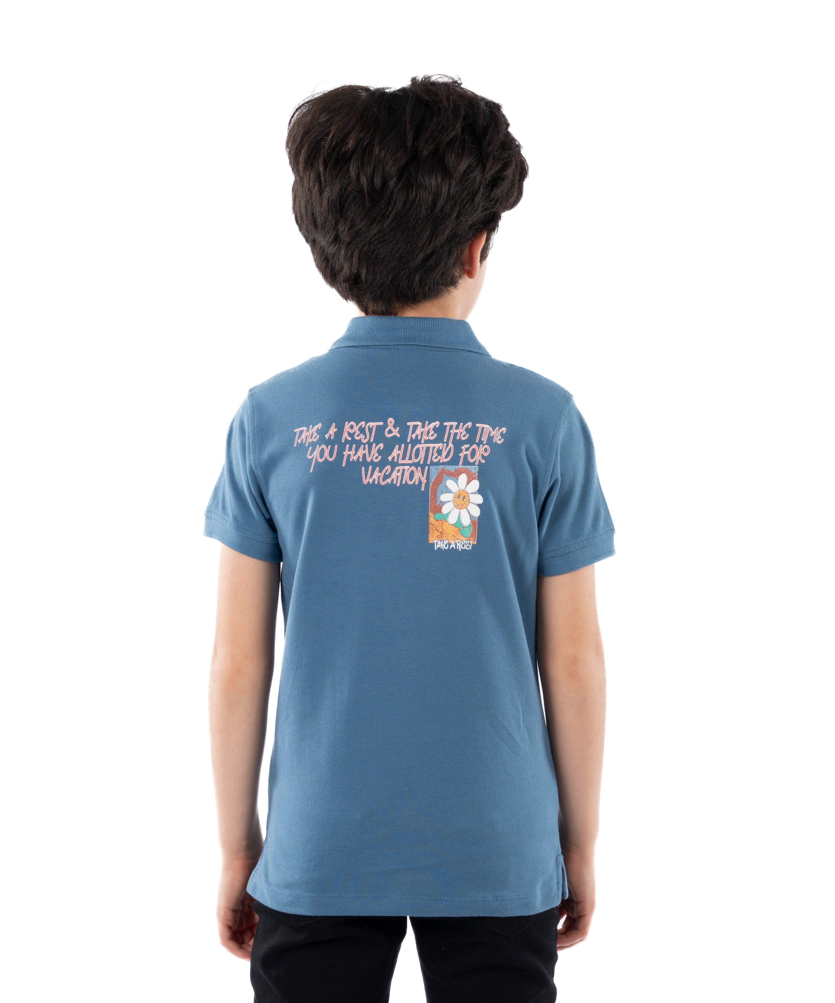 Polo T Shirt - Boys - Printed