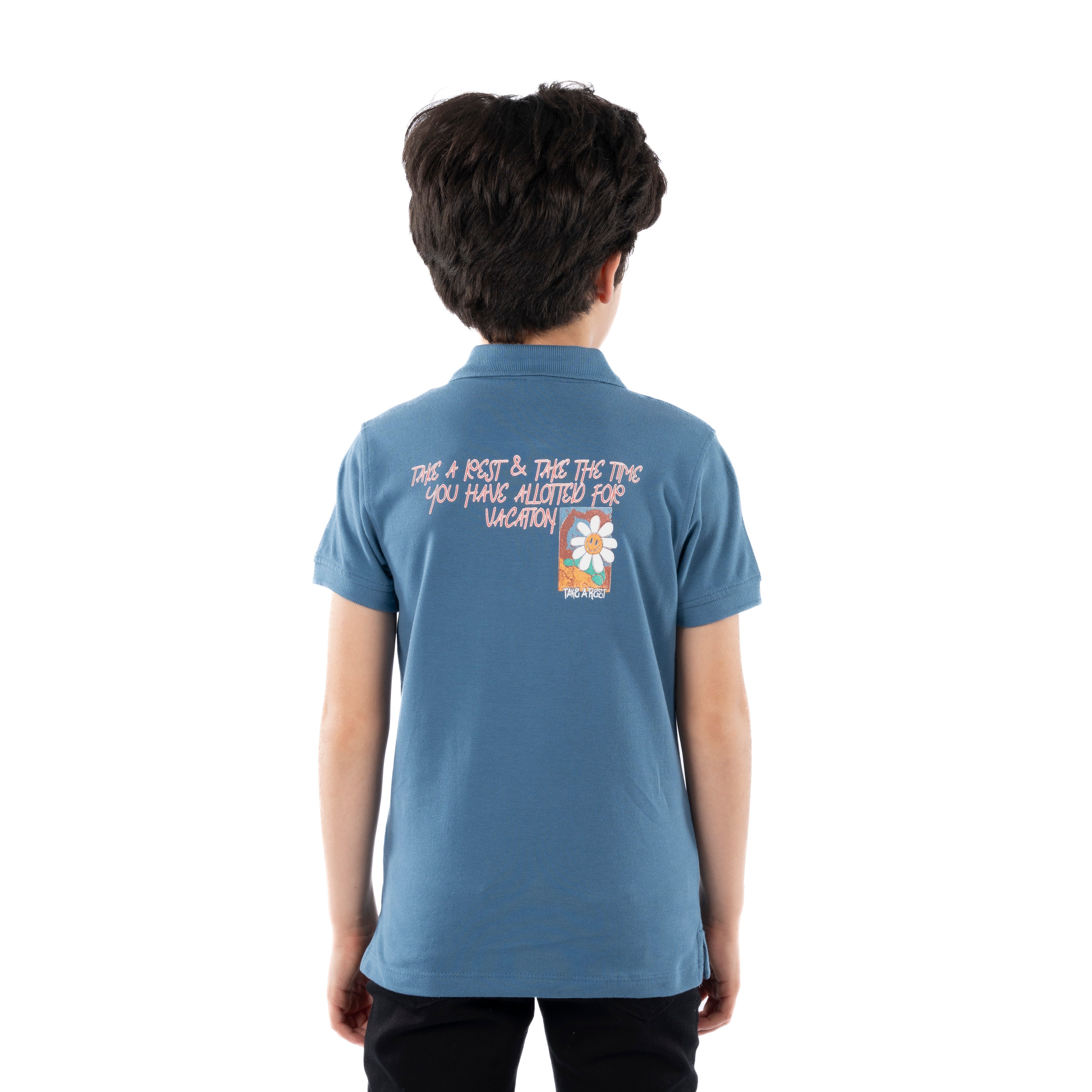 Polo T Shirt - Boys - Printed