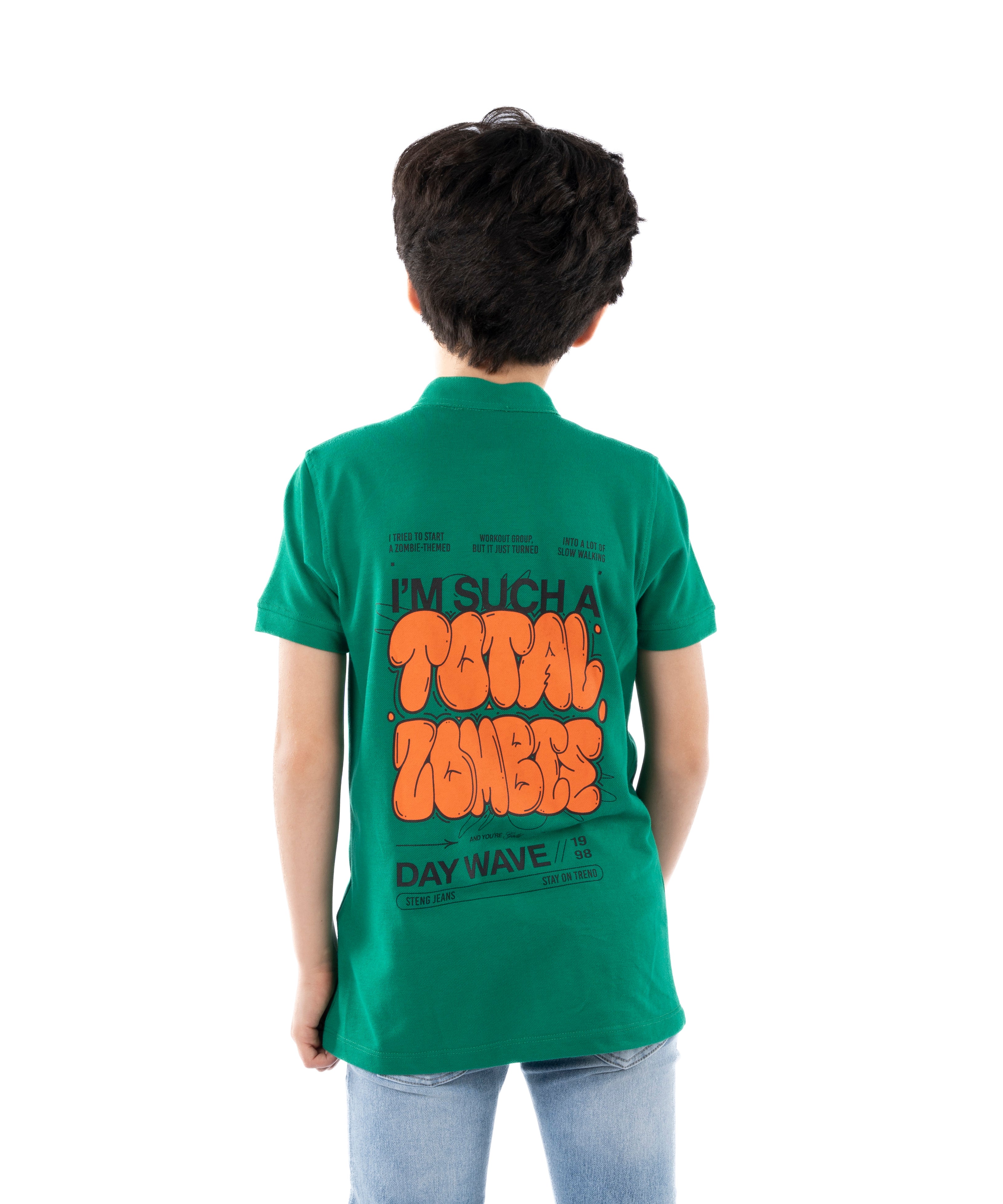Polo T Shirt - Boys - Printed