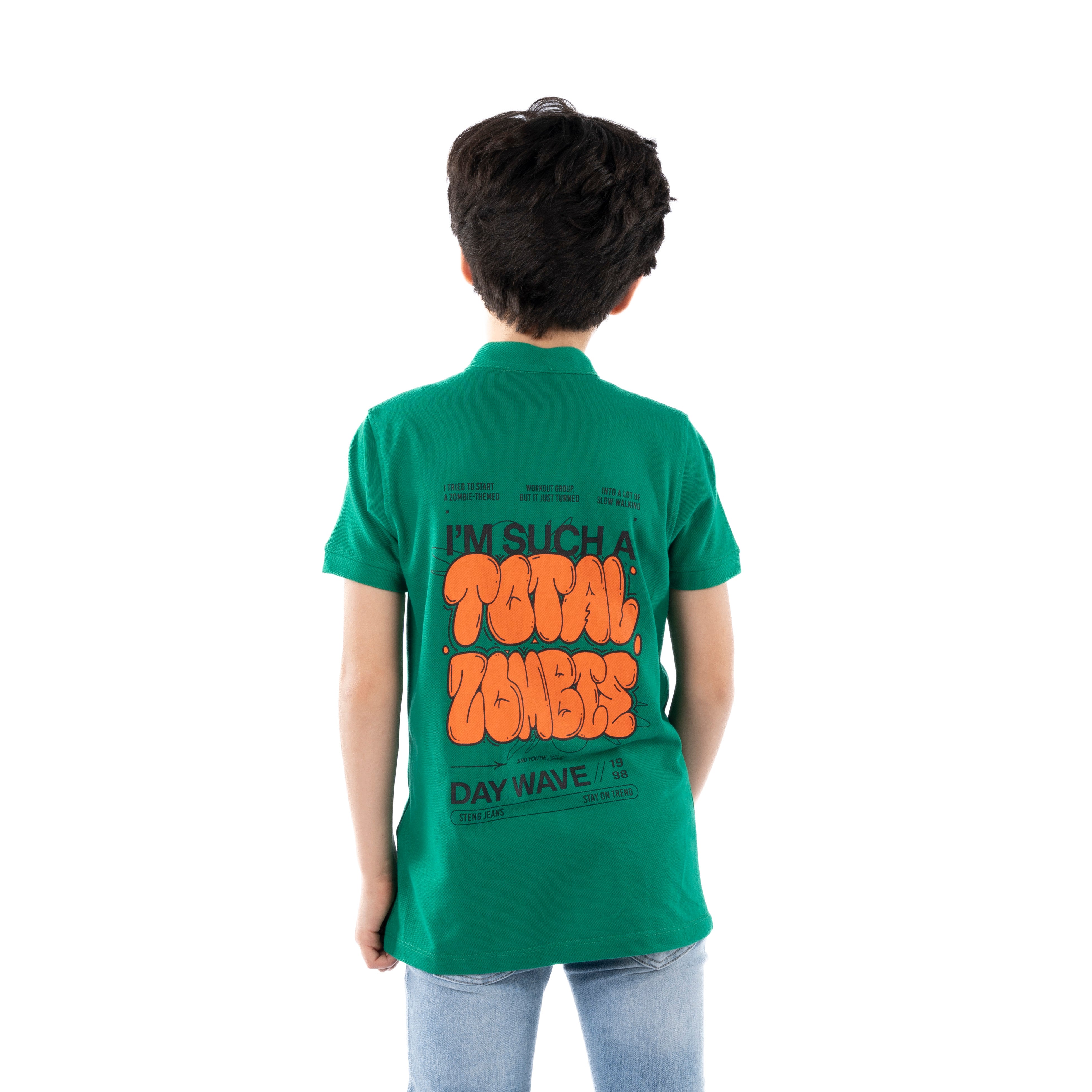 Polo T Shirt - Boys - Printed