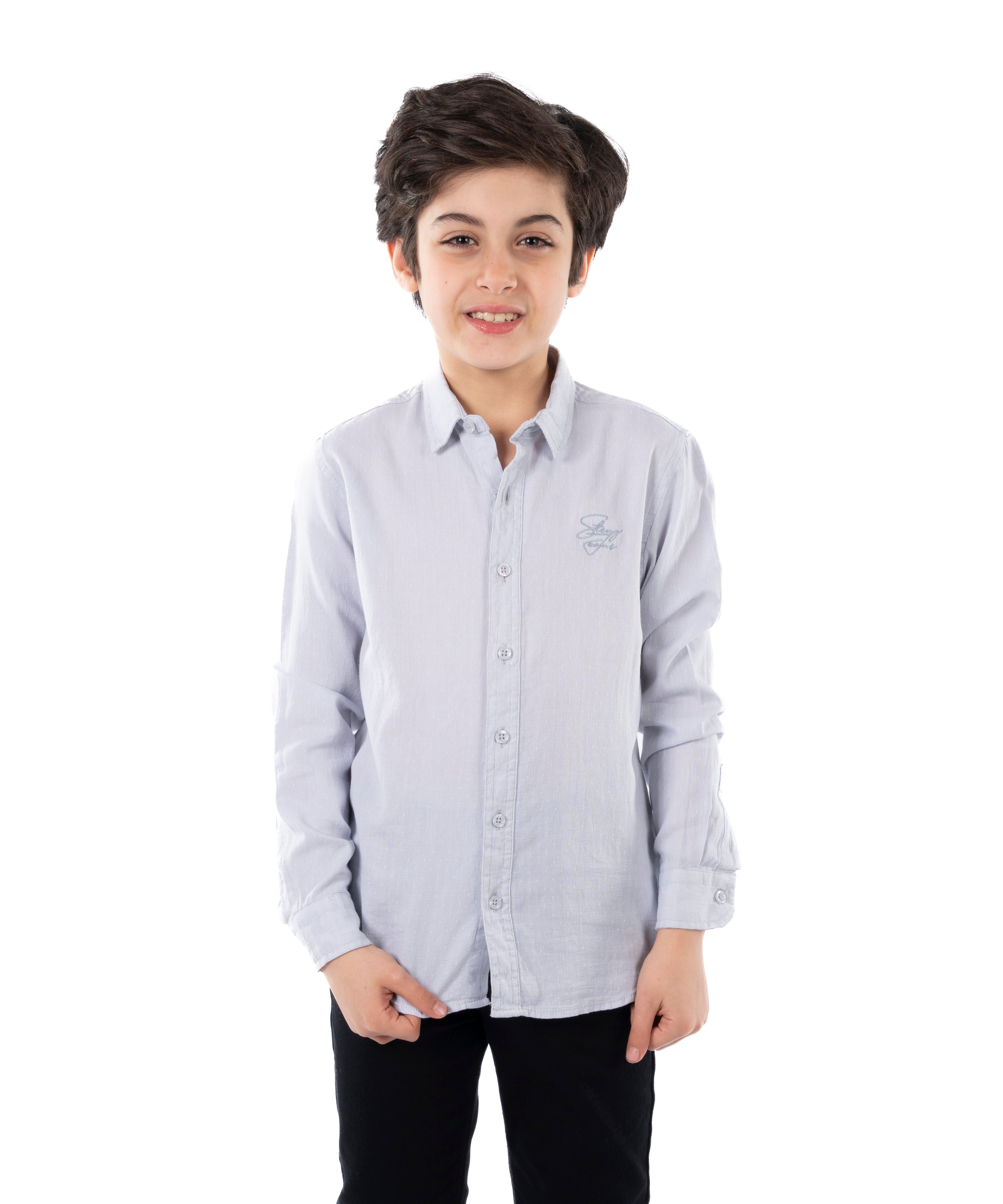 Long Sleeve Shirt - Boys - Plain