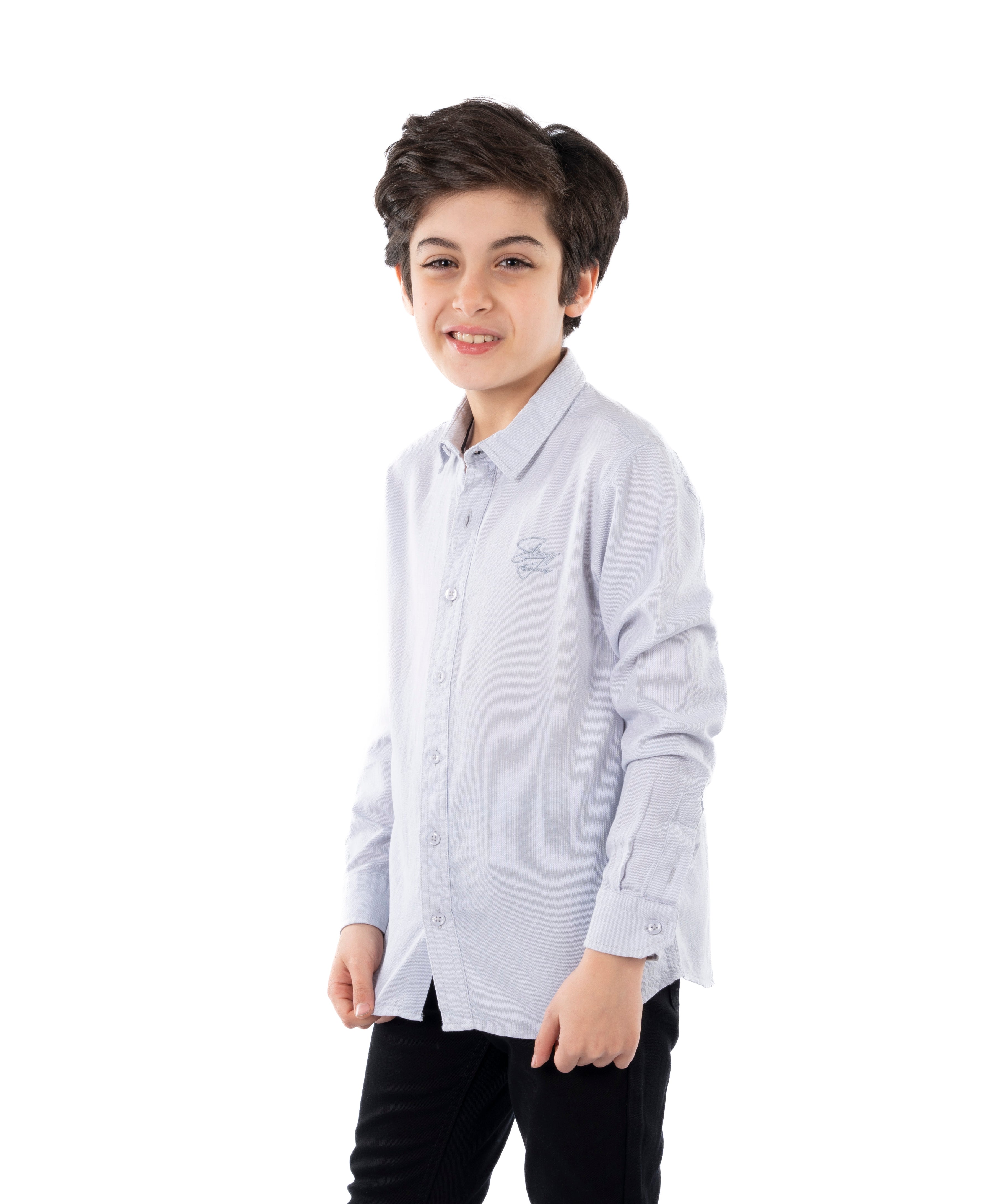 Long Sleeve Shirt - Boys - Plain