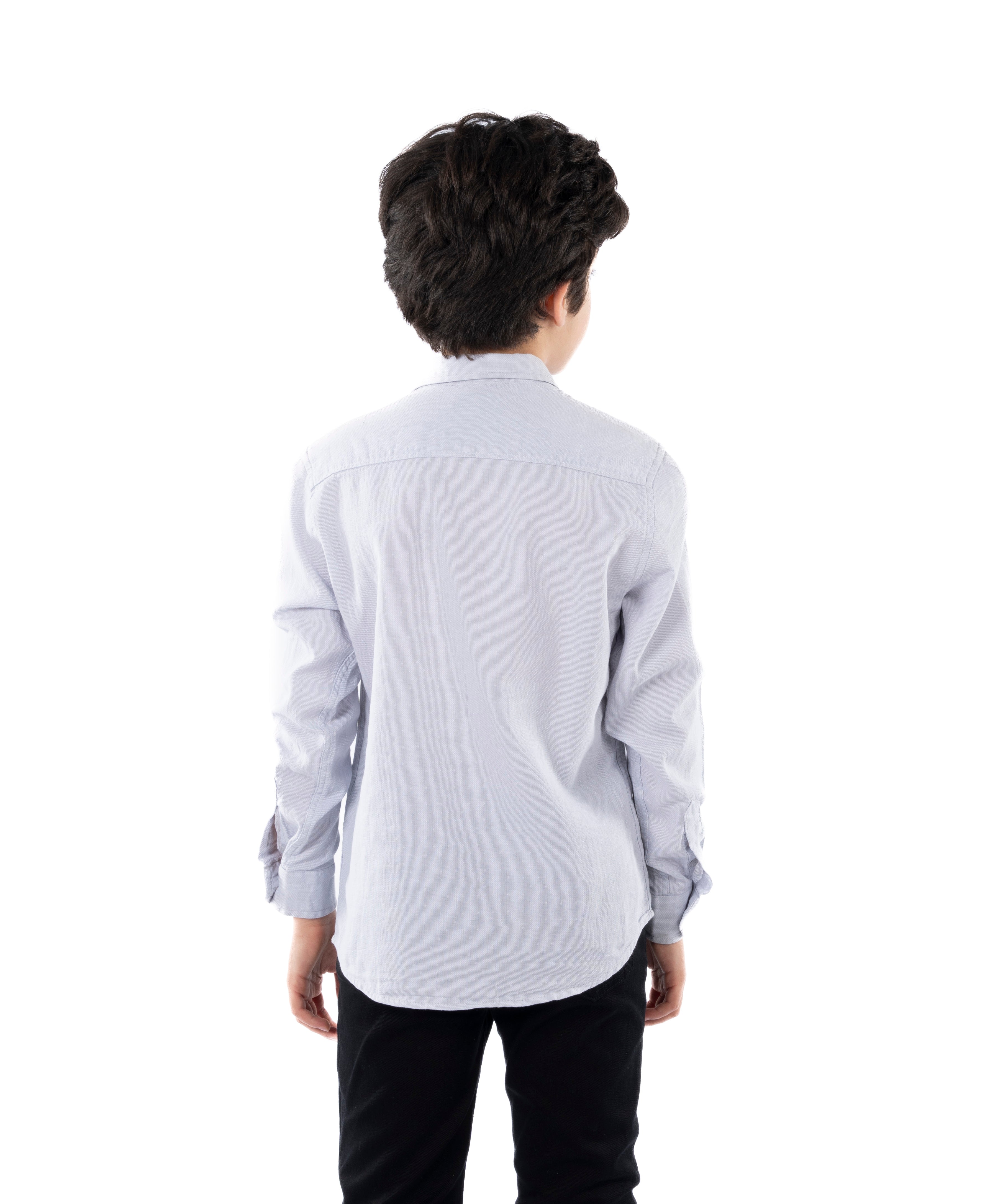 Long Sleeve Shirt - Boys - Plain