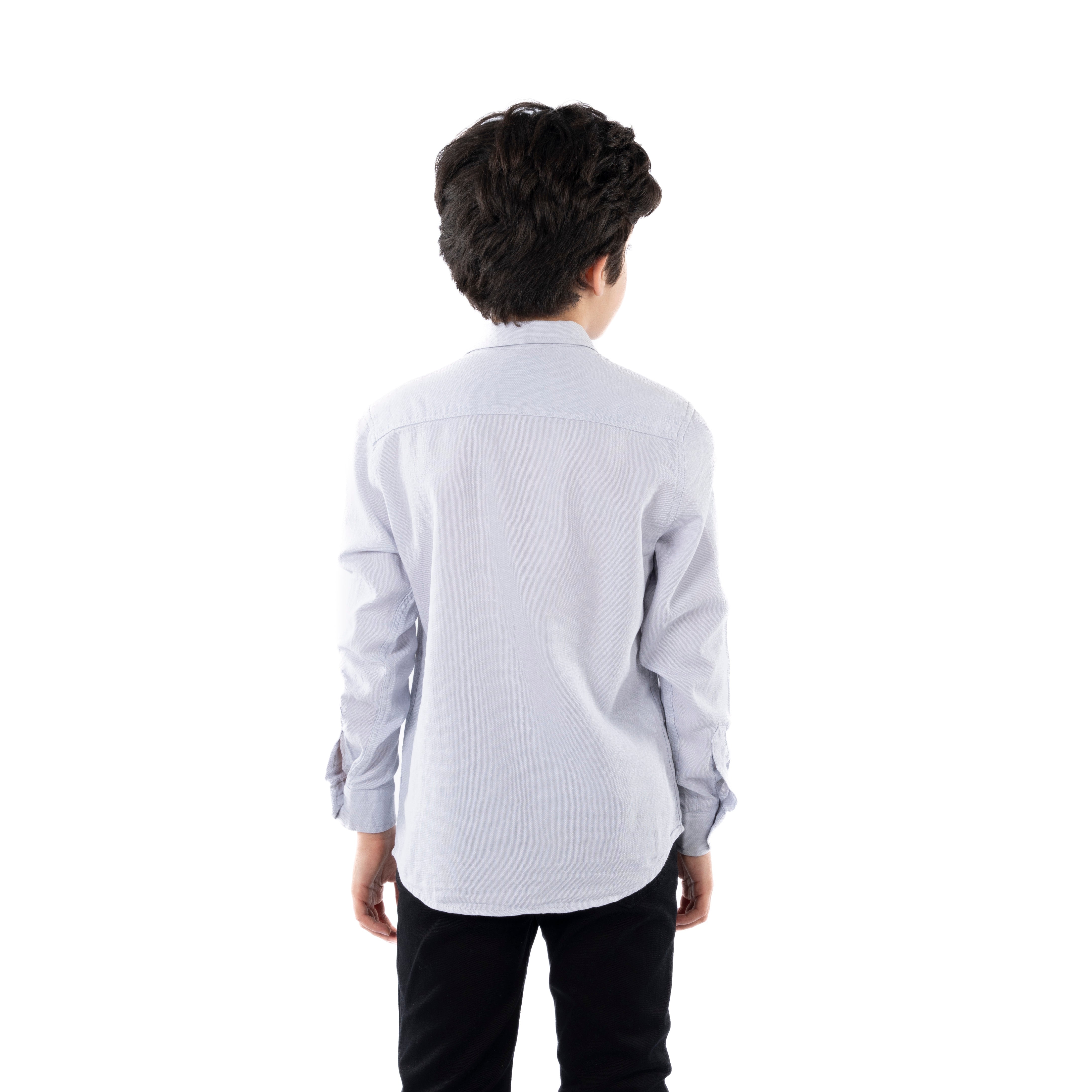 Long Sleeve Shirt - Boys - Plain