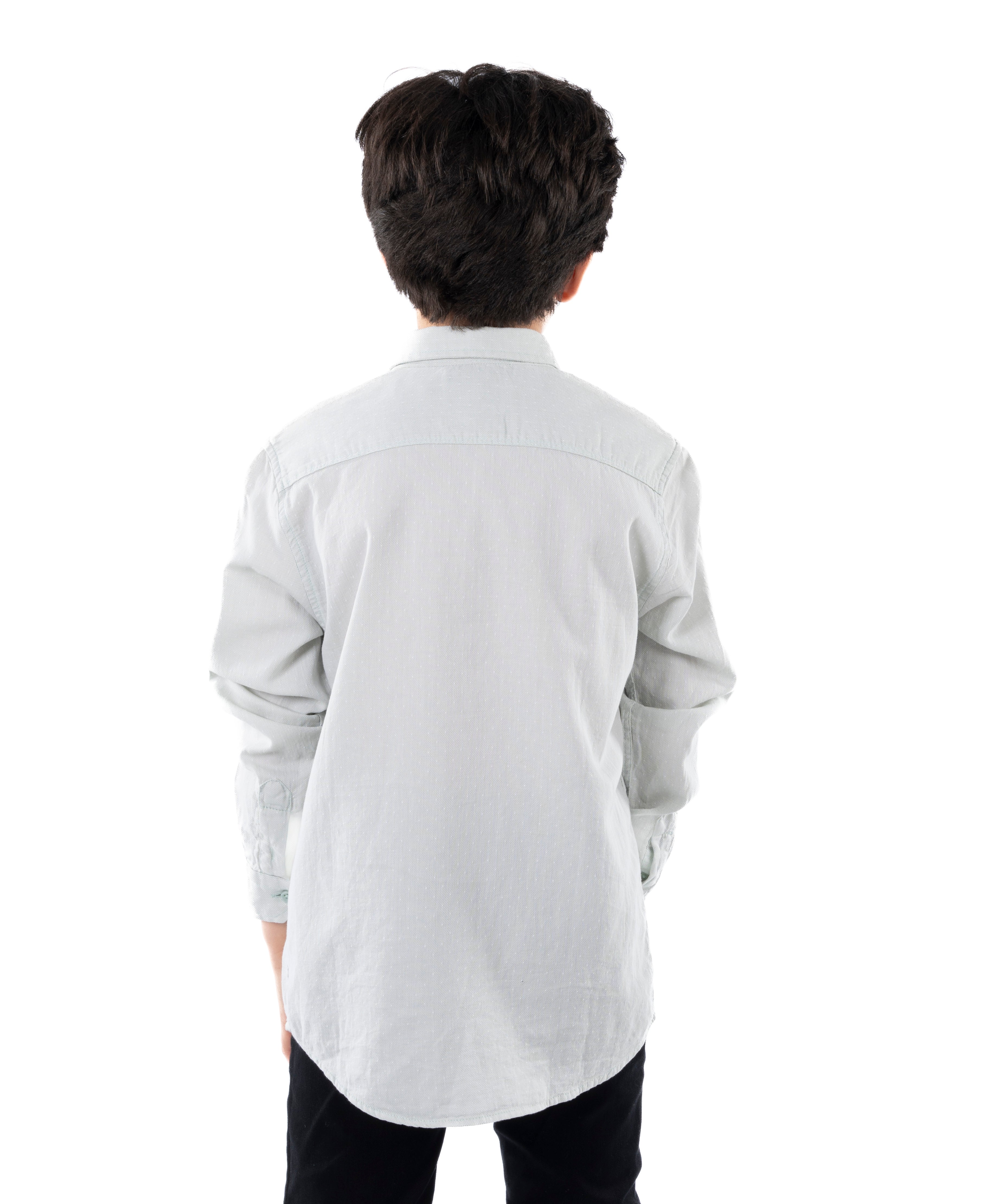 Long Sleeve Shirt - Boys - Plain