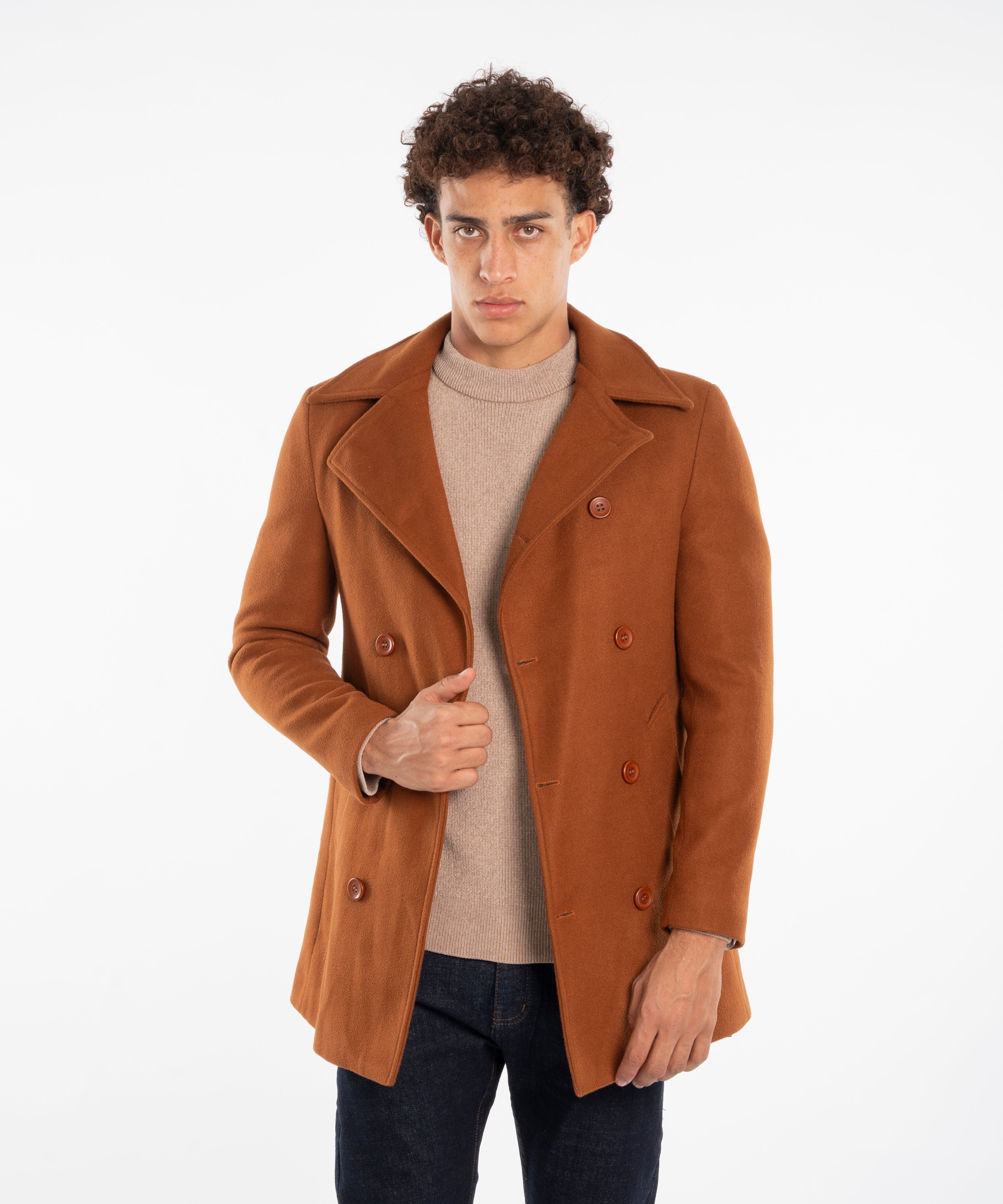 Halfcoat - Men - Wool