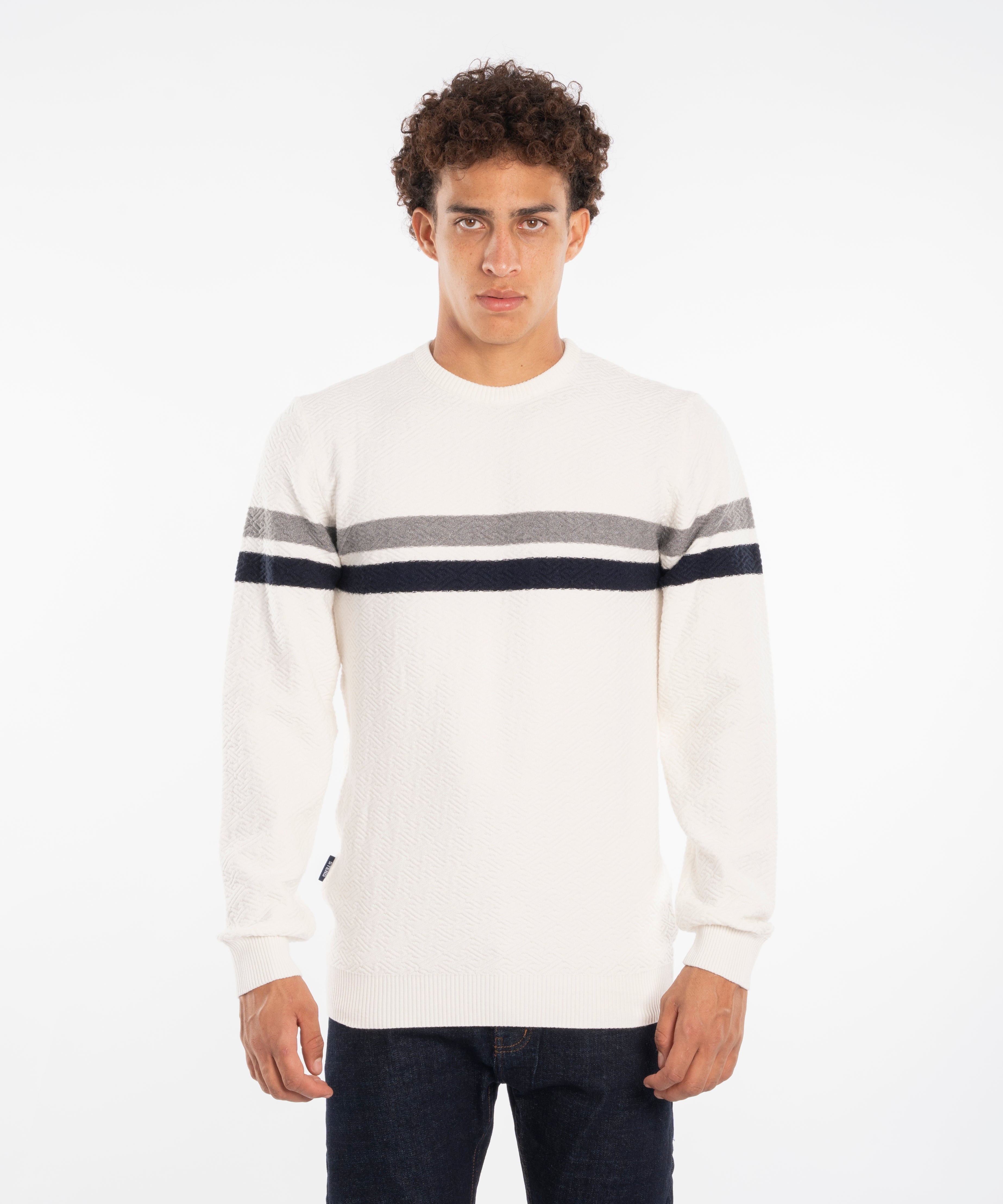 Pullover - Men - Striped