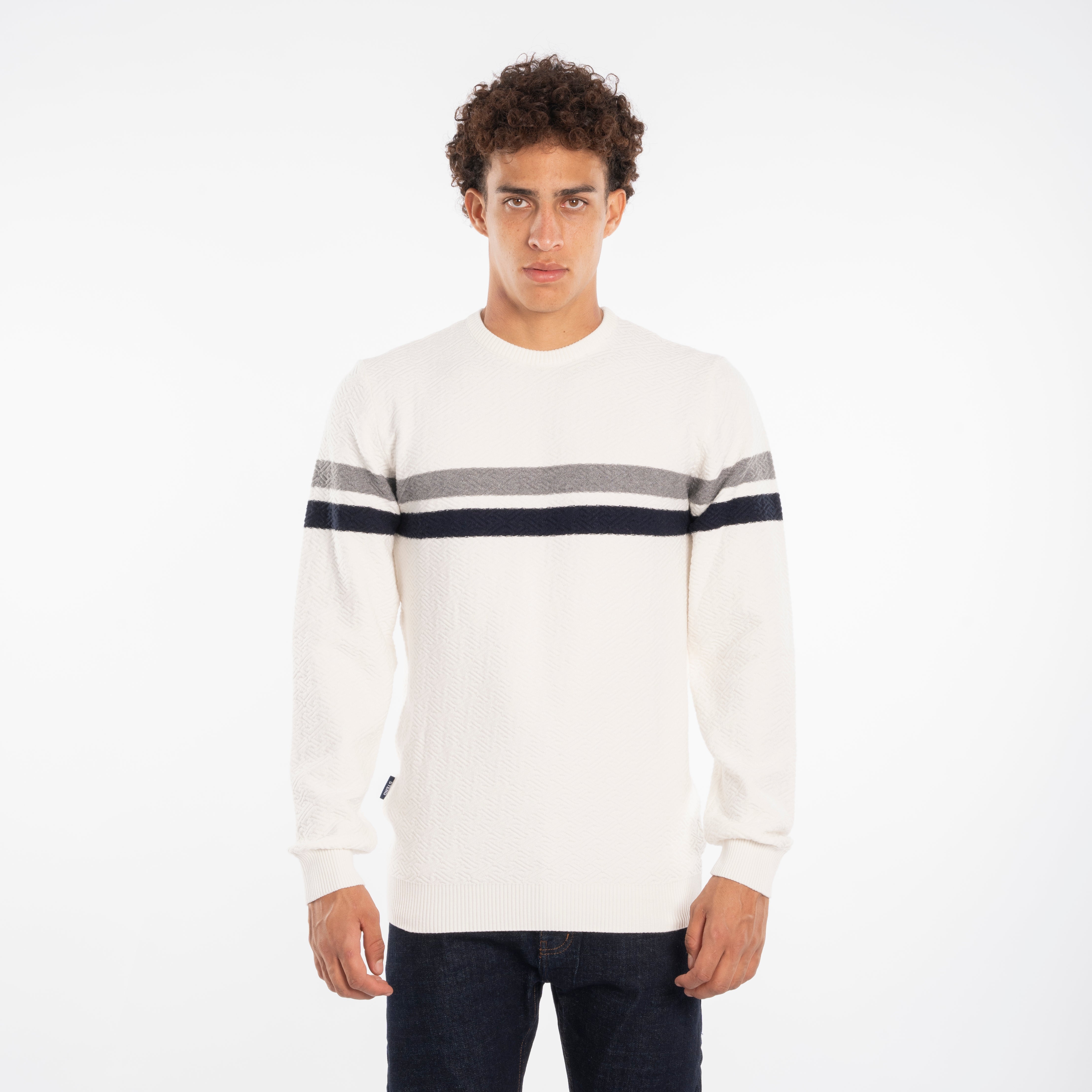 Pullover - Men - Striped