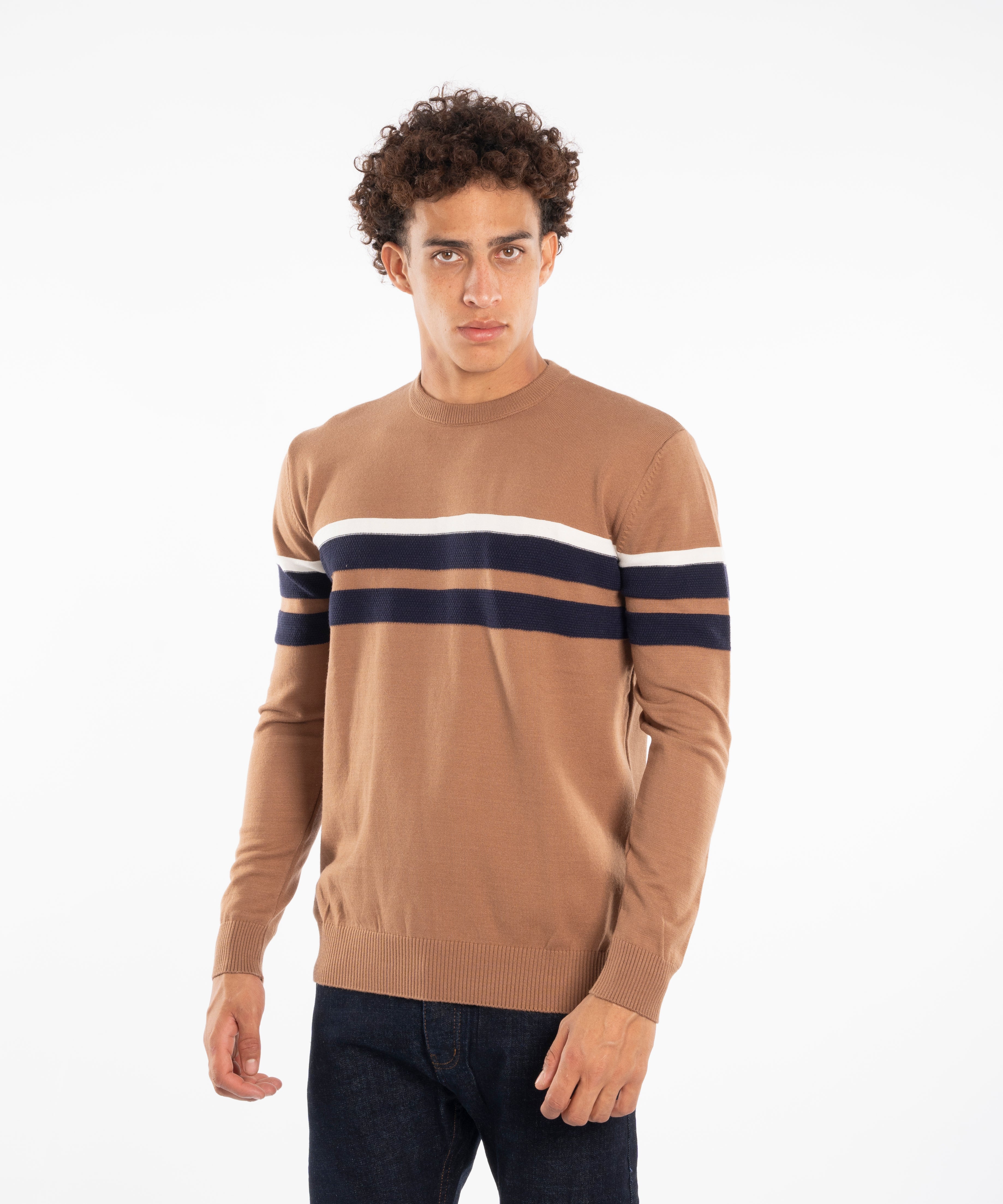 Pullover - Men - Striped