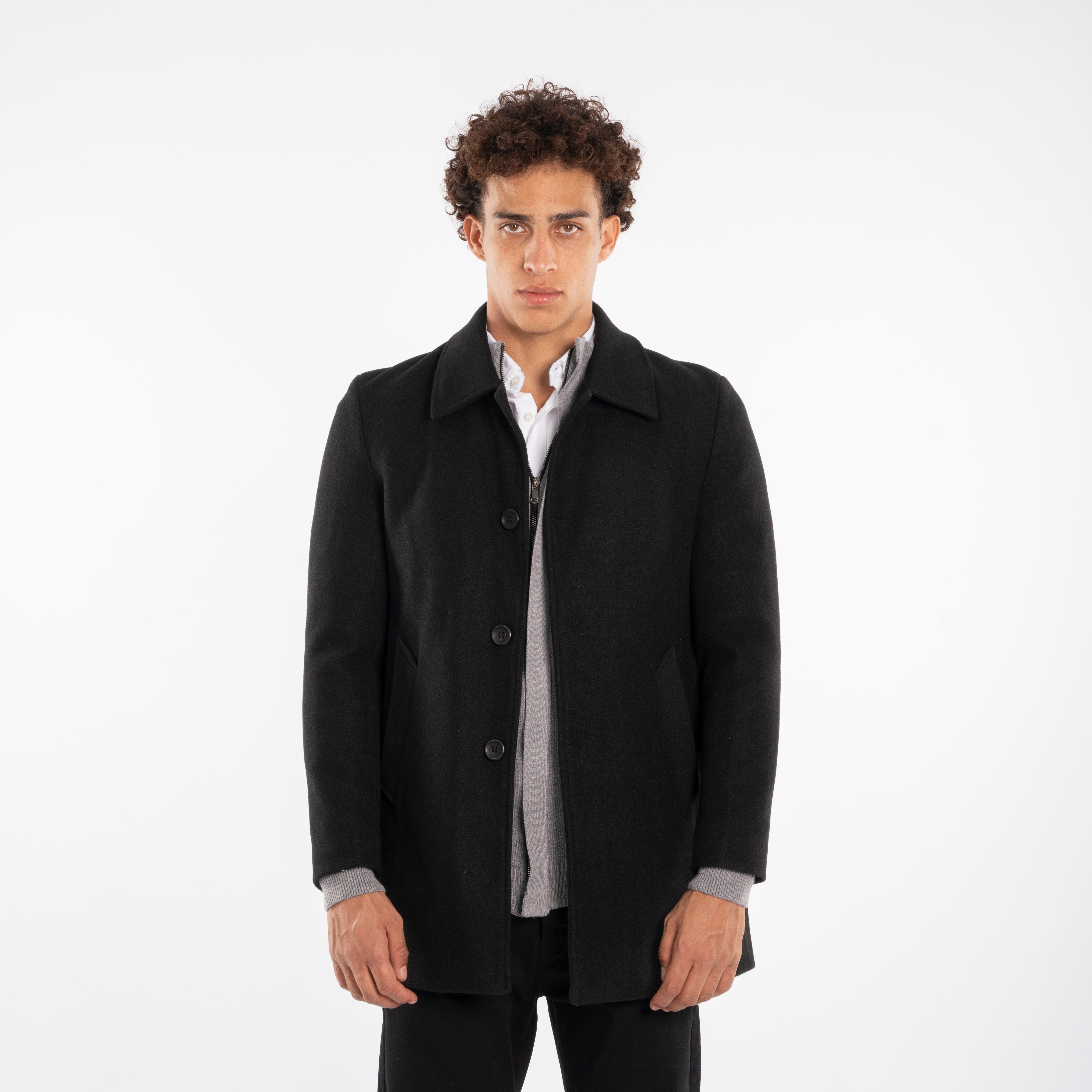 Halfcoat - Men - Wool