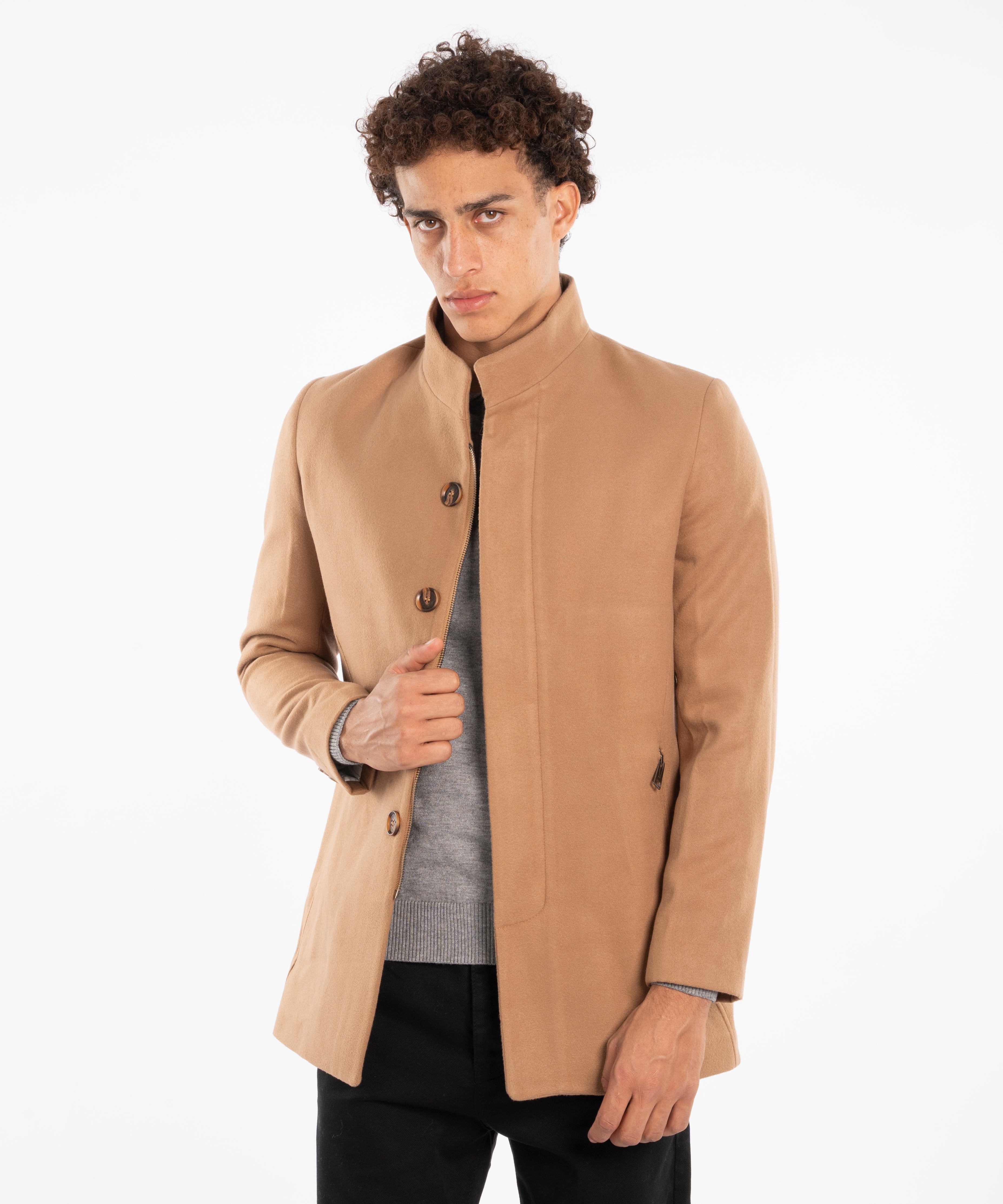 Halfcoat - Men - Wool