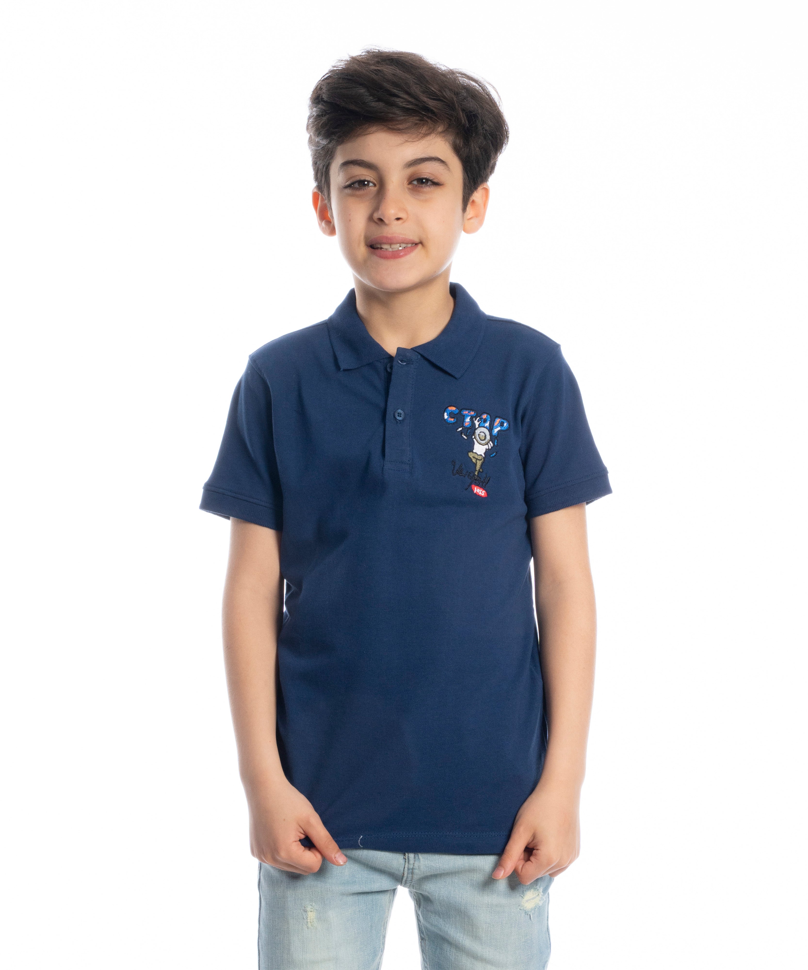 Polo T Shirt - Boys - Printed