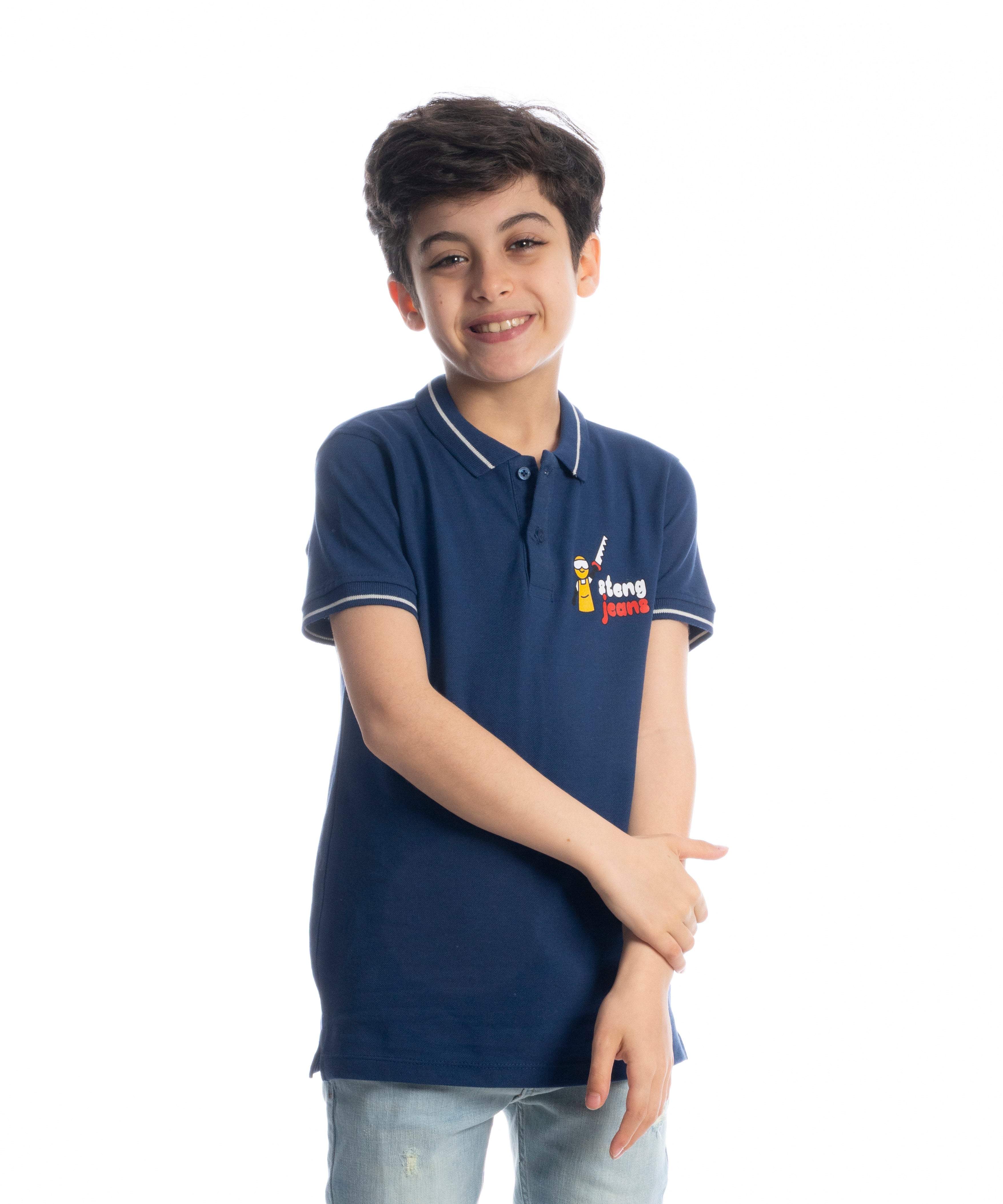 Polo T Shirt - Boys - Printed