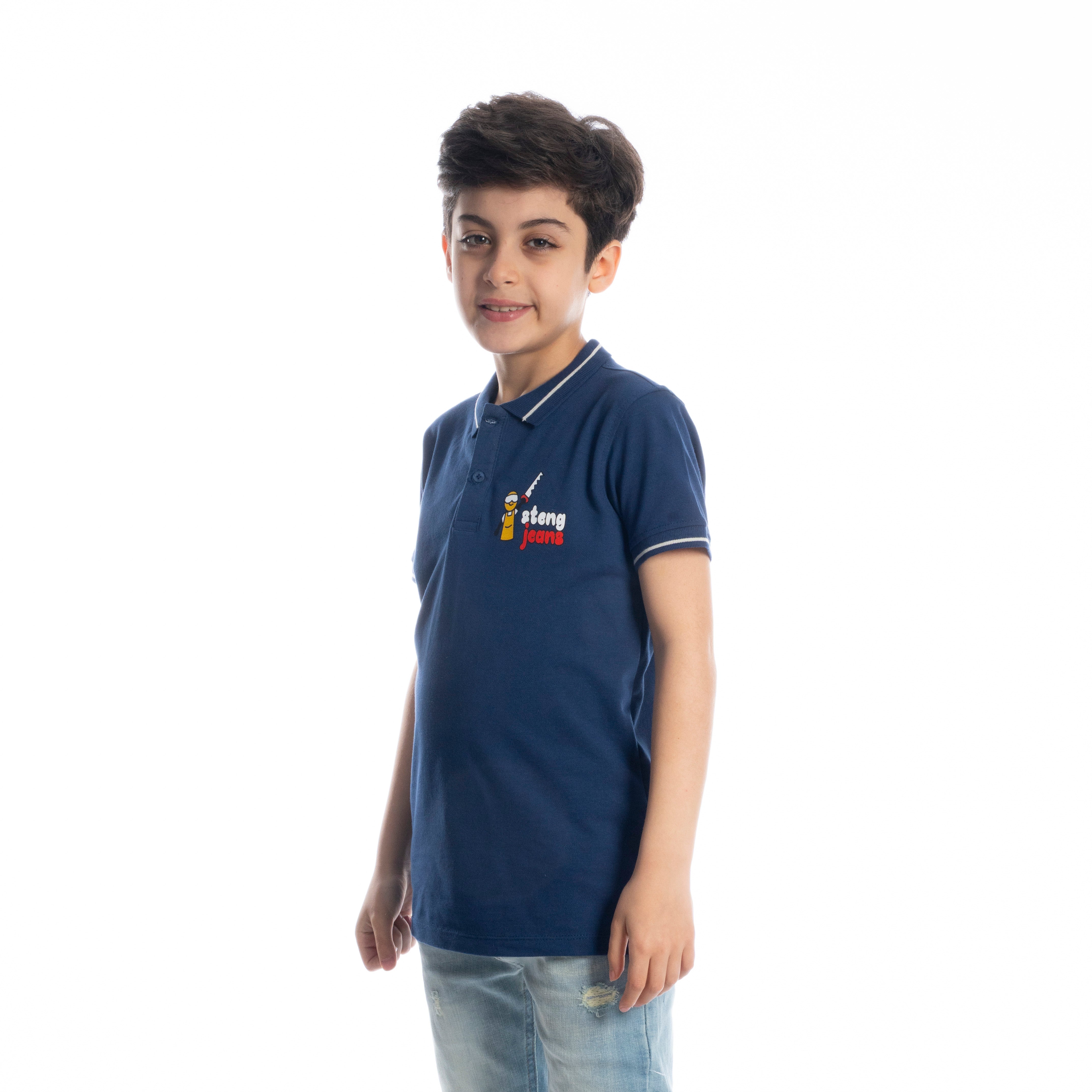 Polo T Shirt - Boys - Printed