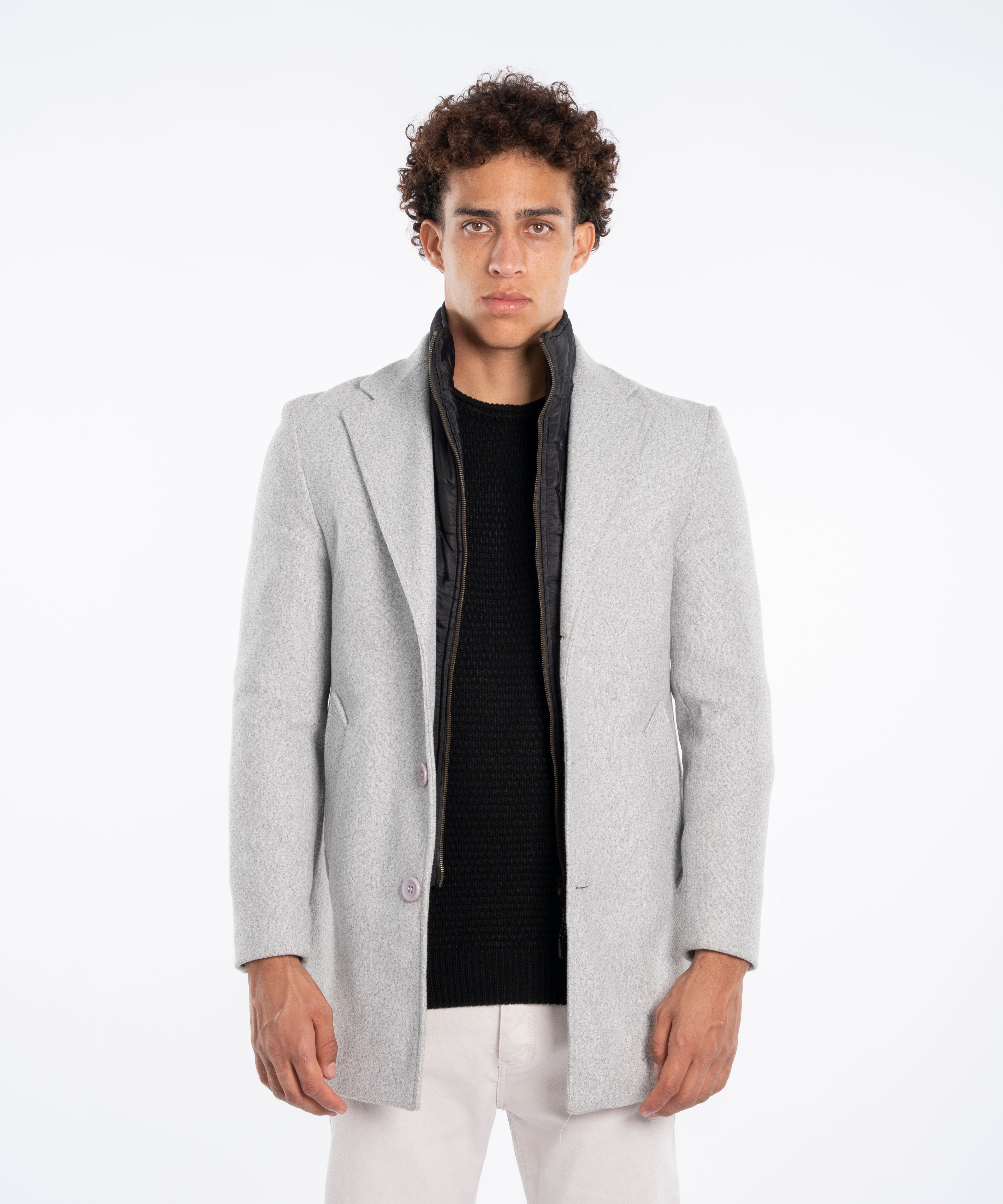 Halfcoat - Men - Wool