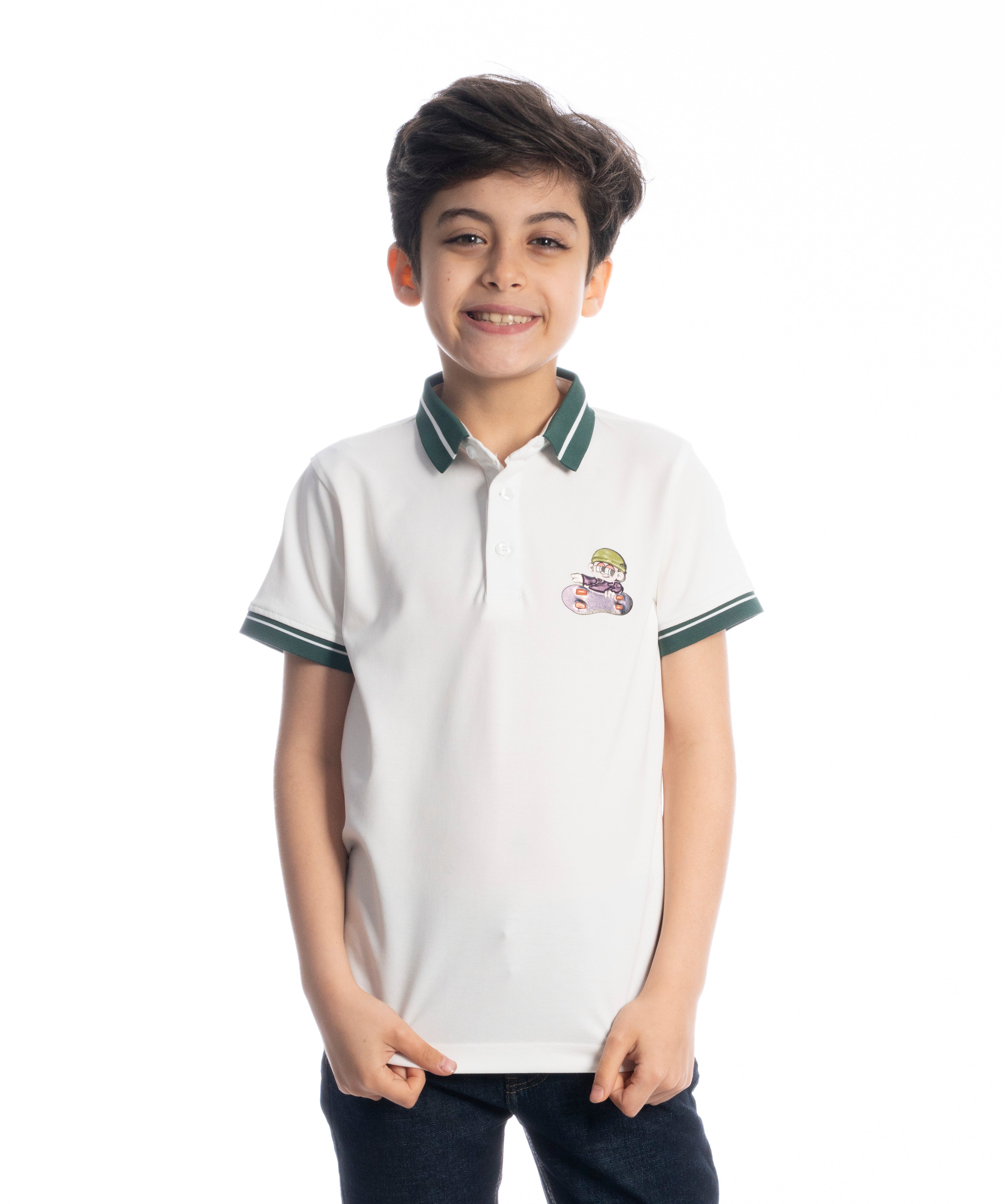 Polo T Shirt - Boys - Printed