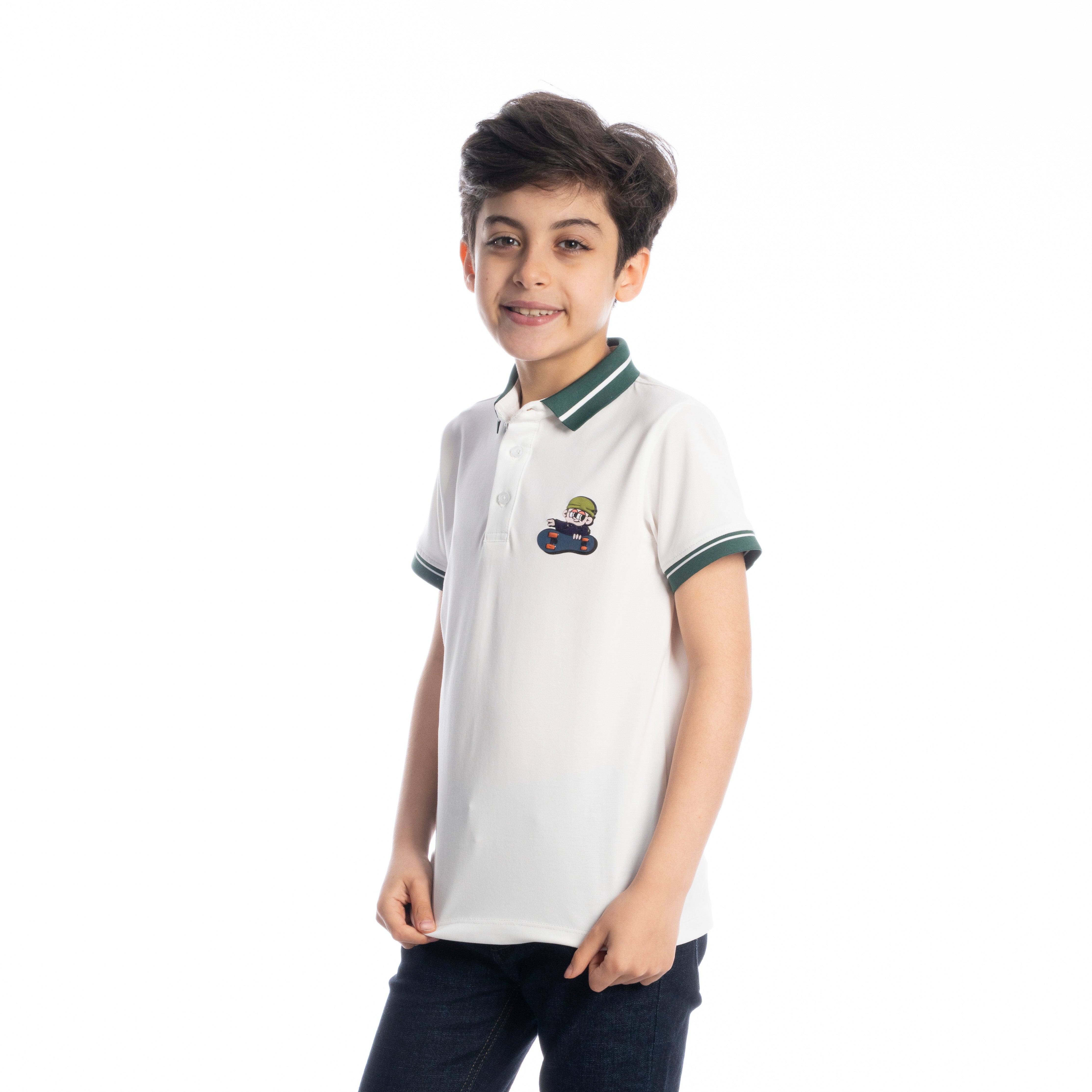 Polo T Shirt - Boys - Printed