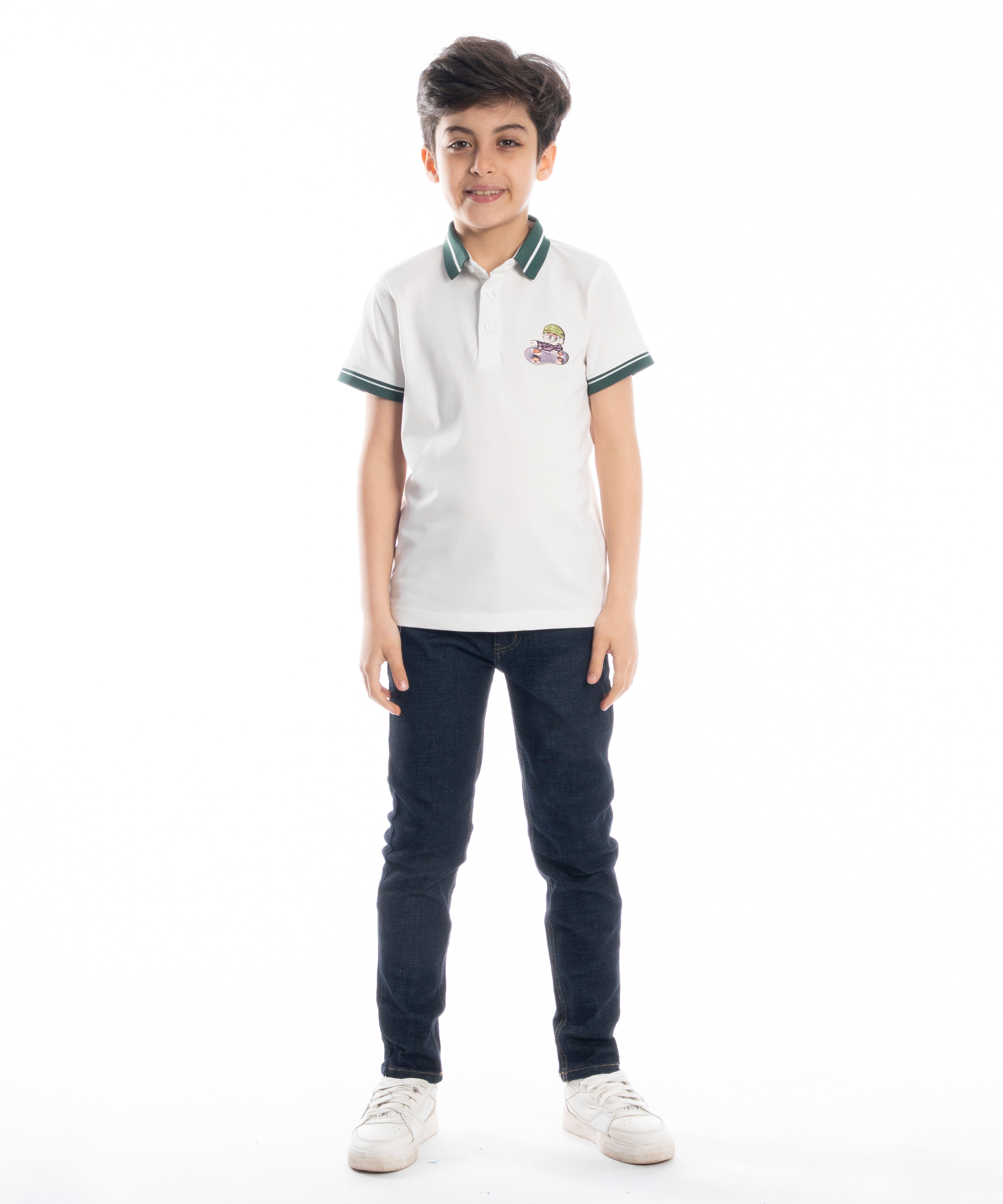Polo T Shirt - Boys - Printed