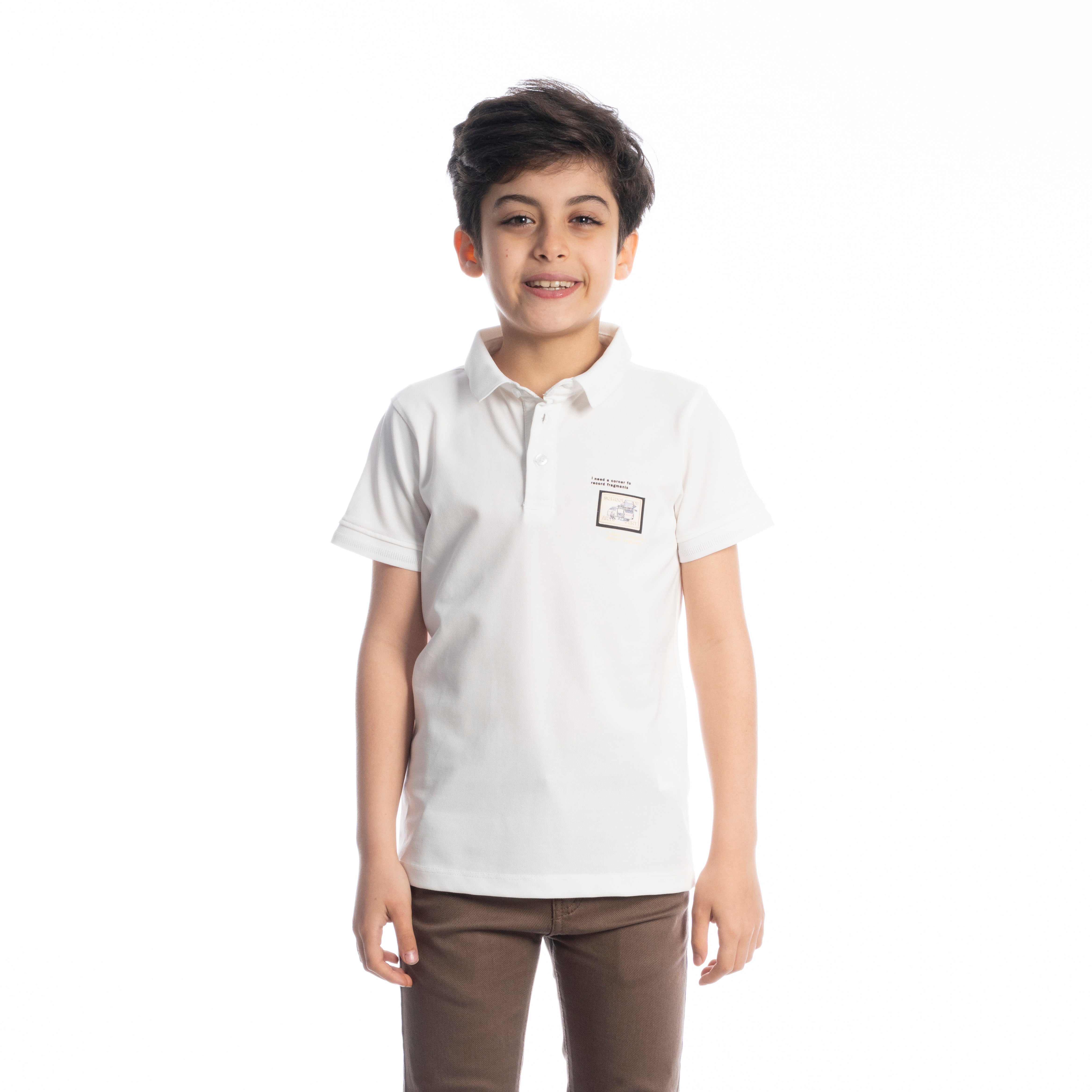 Polo T Shirt - Boys - Printed