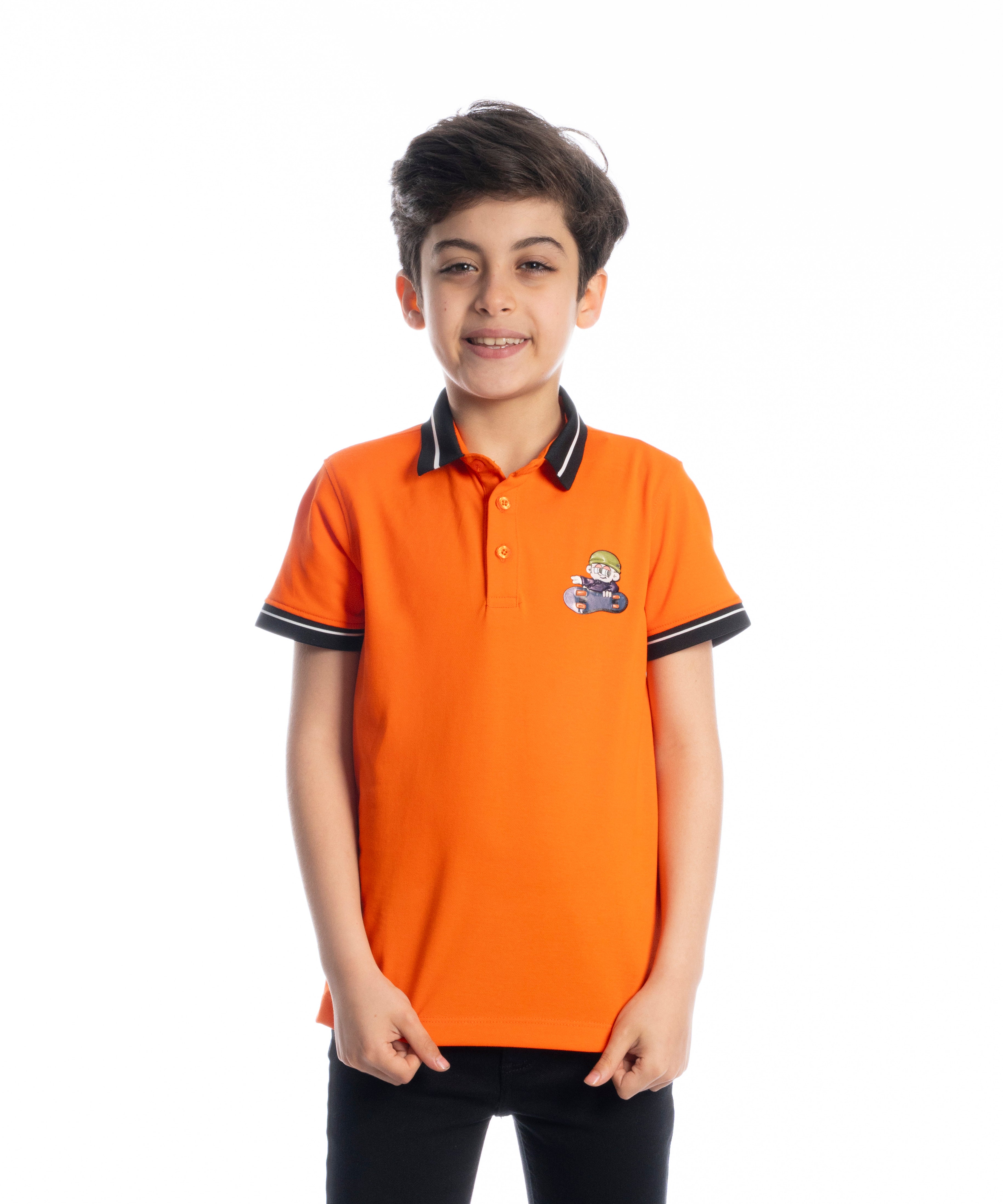 Polo T Shirt - Boys - Printed