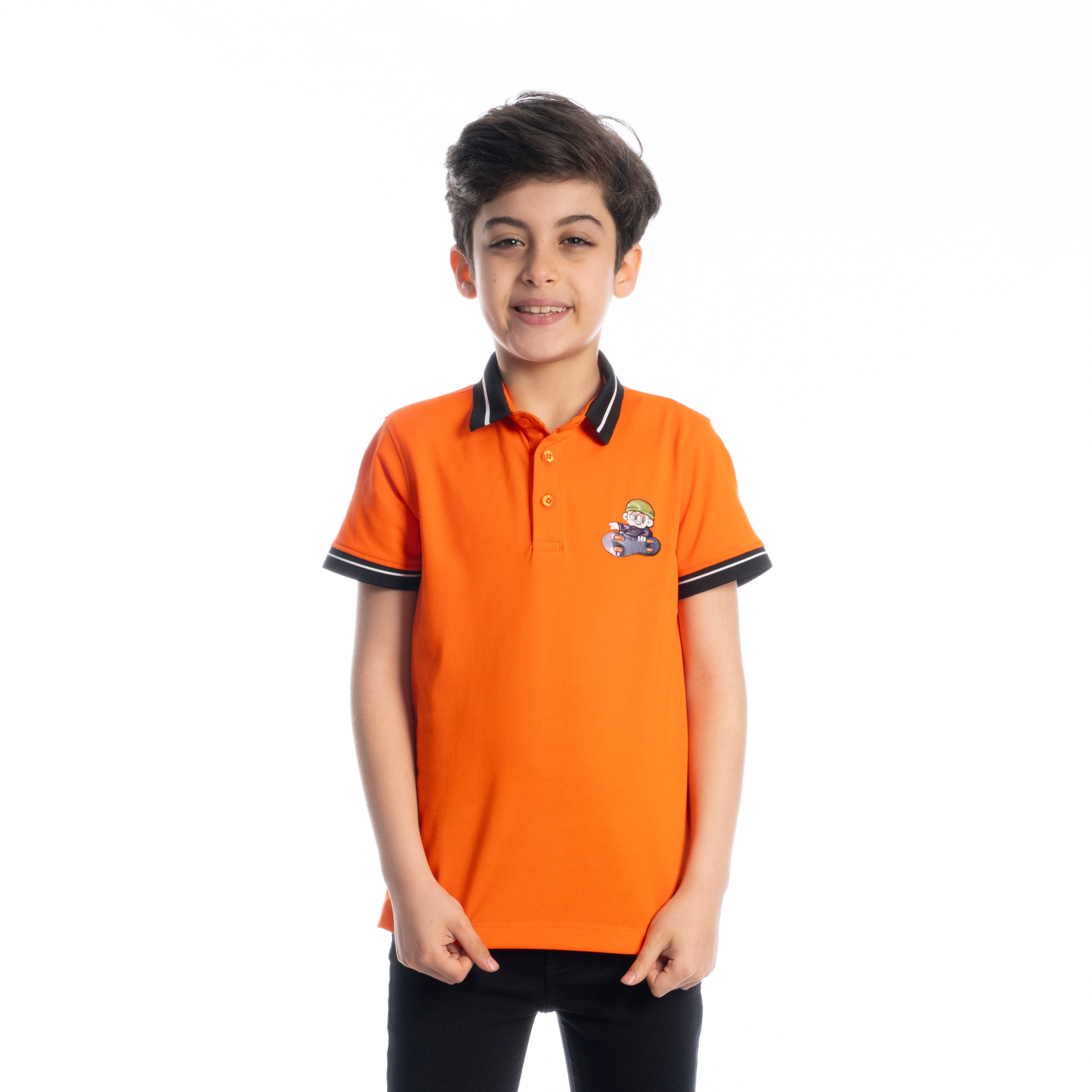Polo T Shirt - Boys - Printed