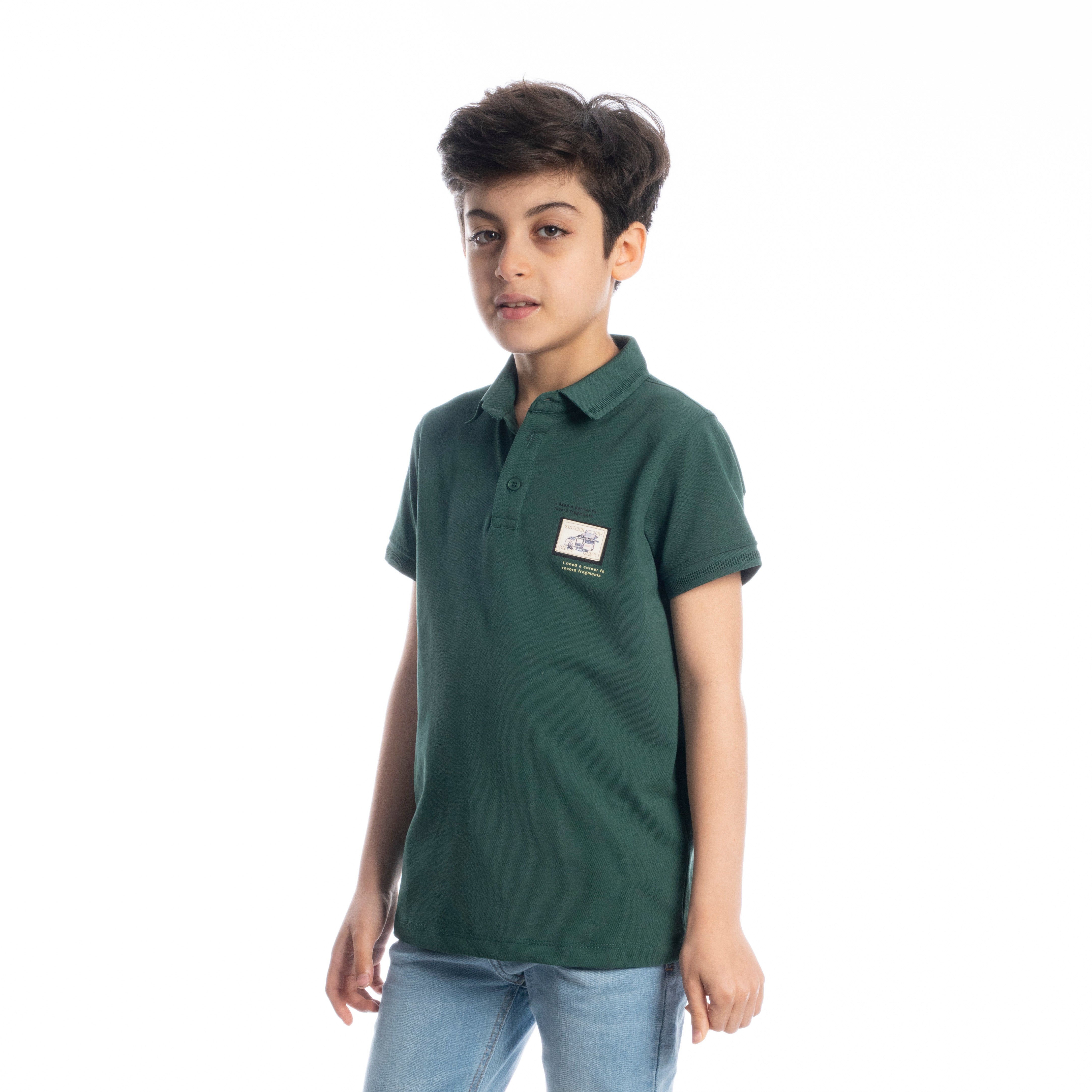 Polo T Shirt - Boys - Printed