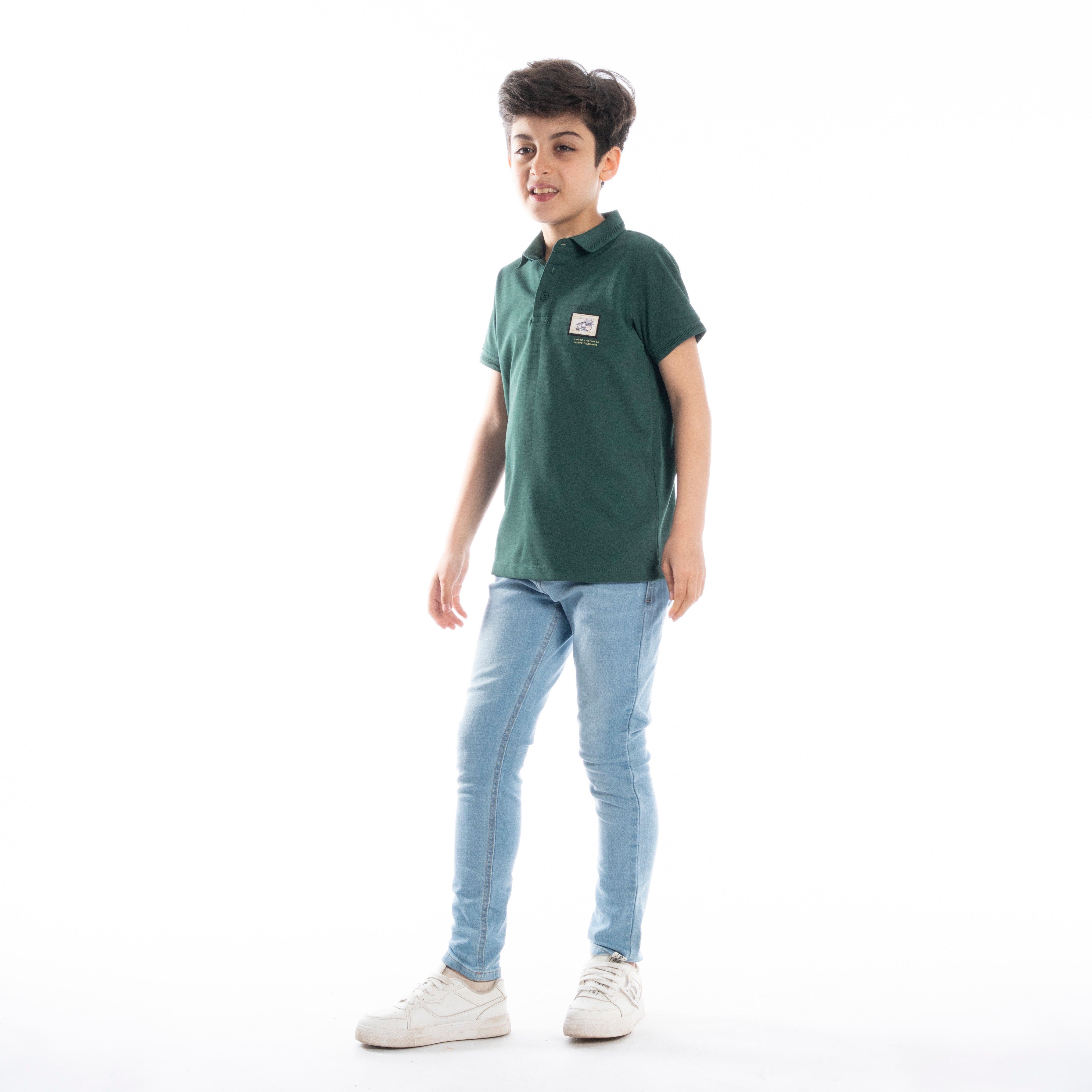 Polo T Shirt - Boys - Printed