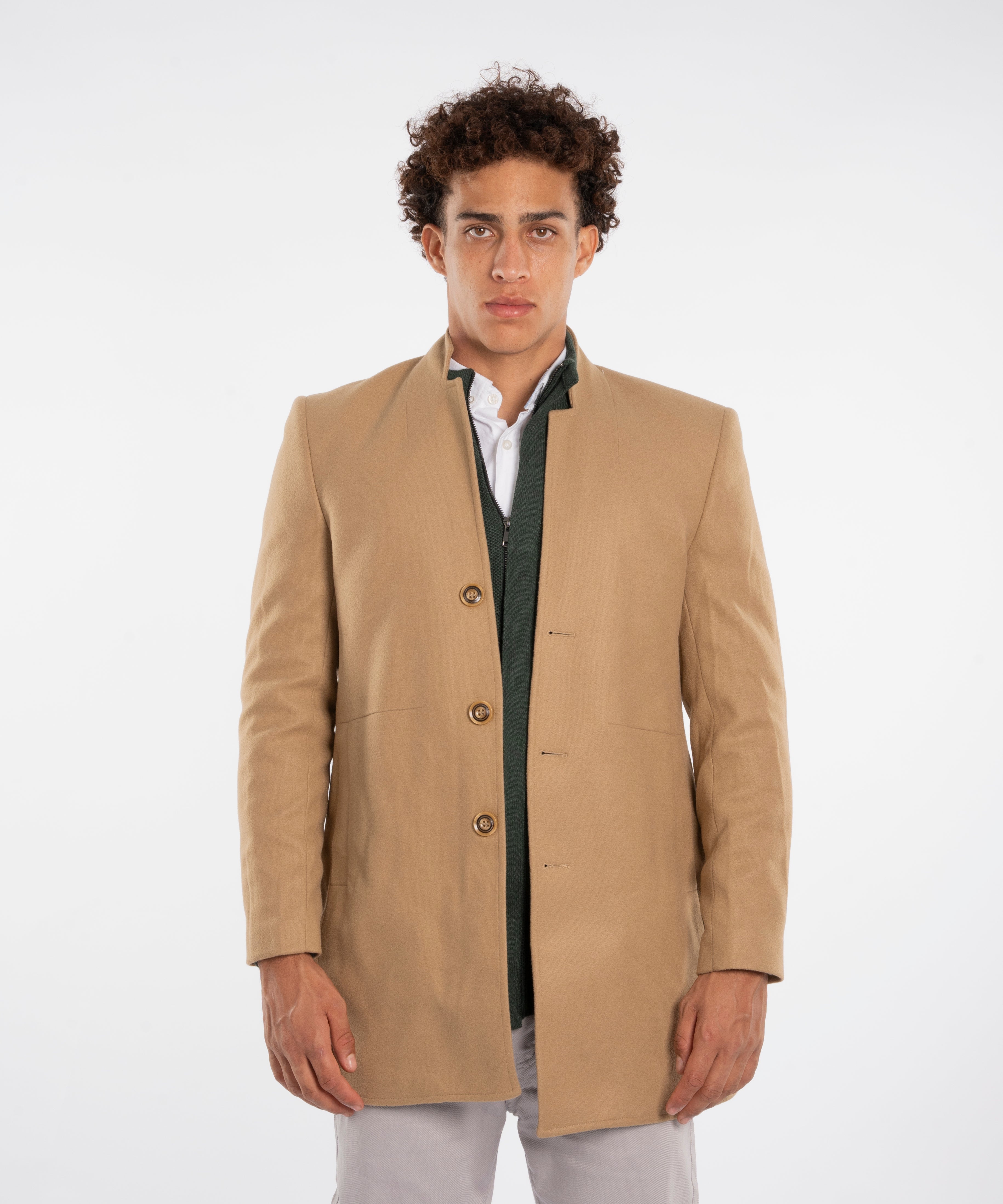 Halfcoat - Men - Wool