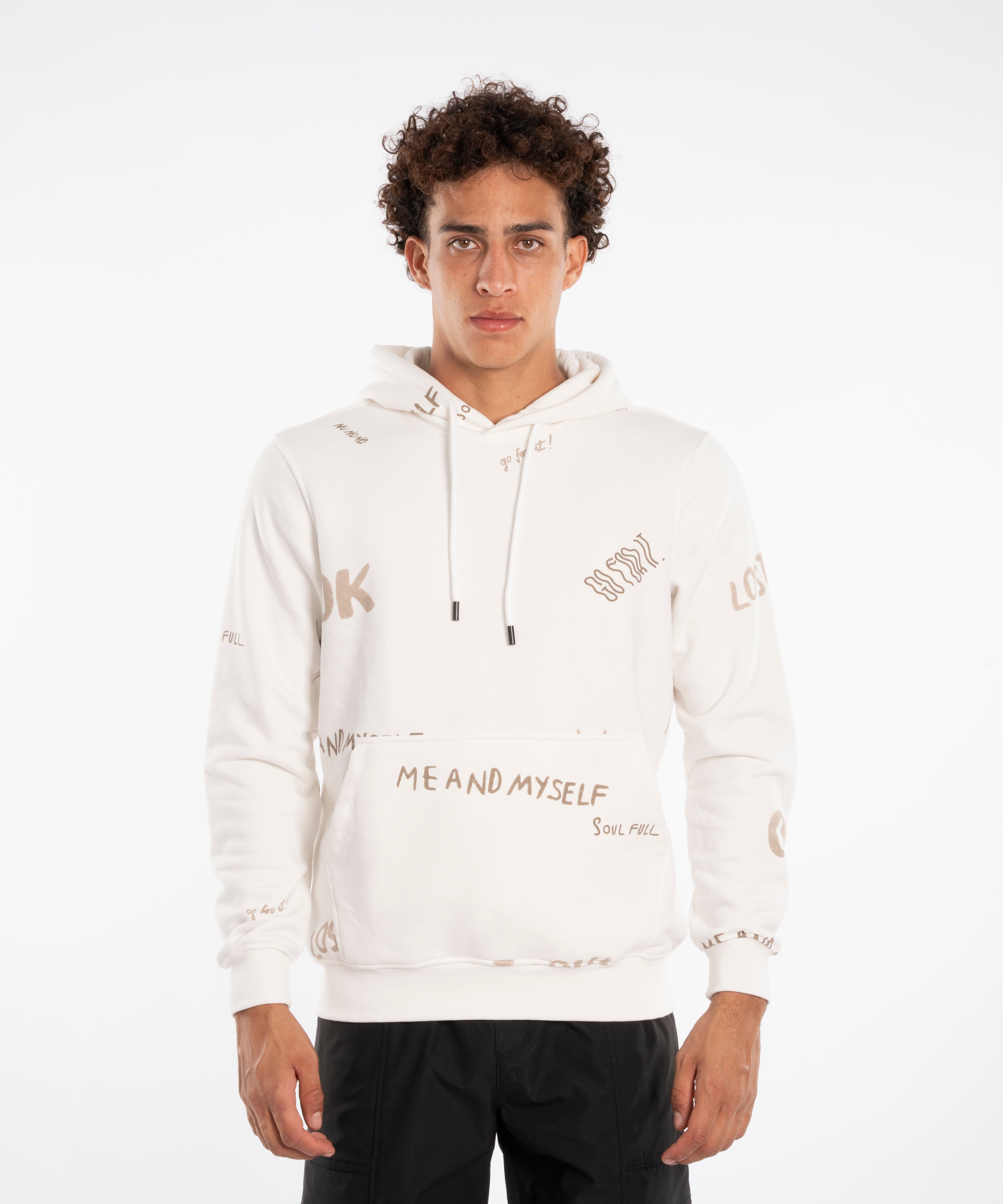 Hoodie - Men - Printed