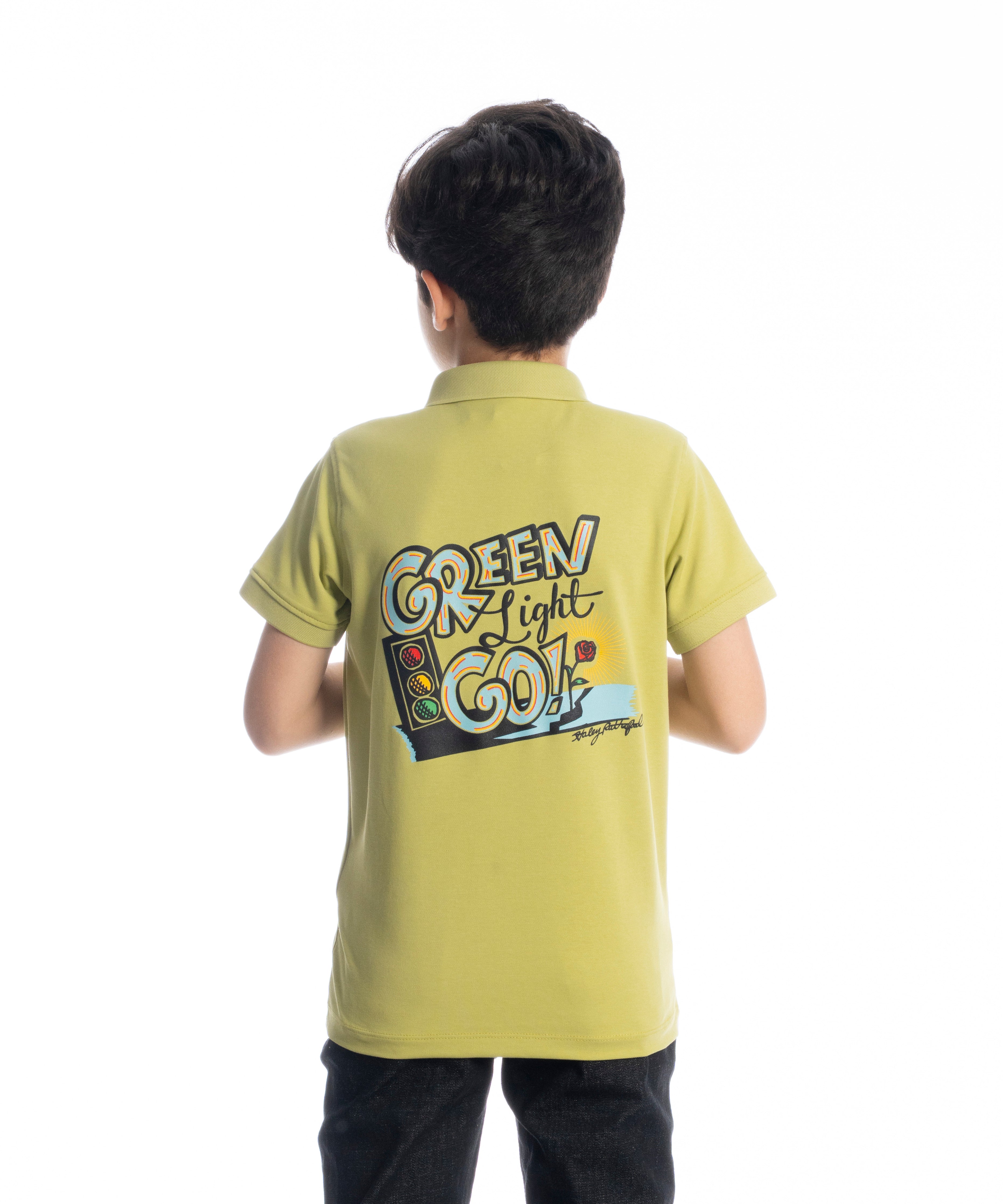 Polo T Shirt - Boys - Printed