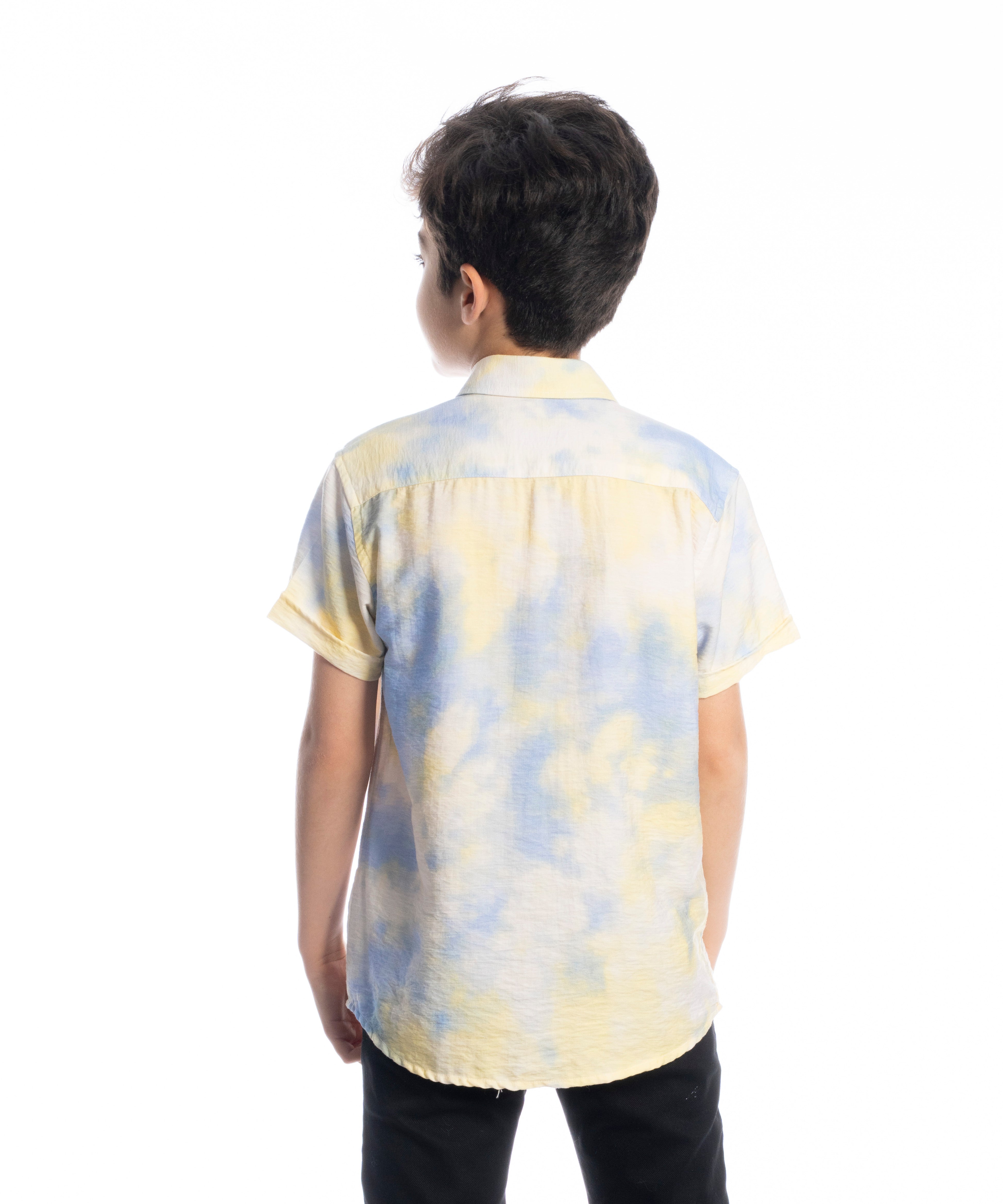 Half Sleeve Shirt - Boys - Comouflage