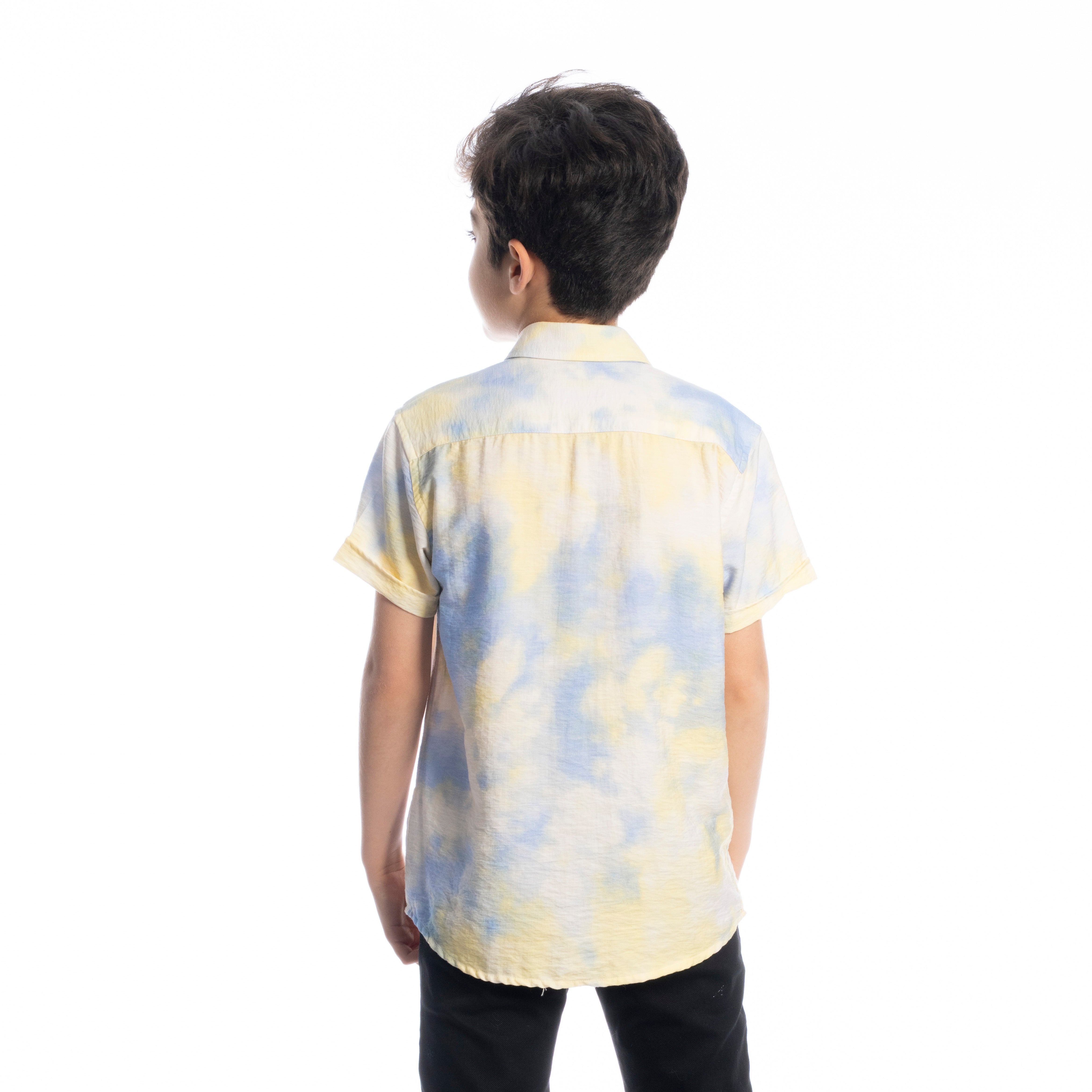 Half Sleeve Shirt - Boys - Comouflage
