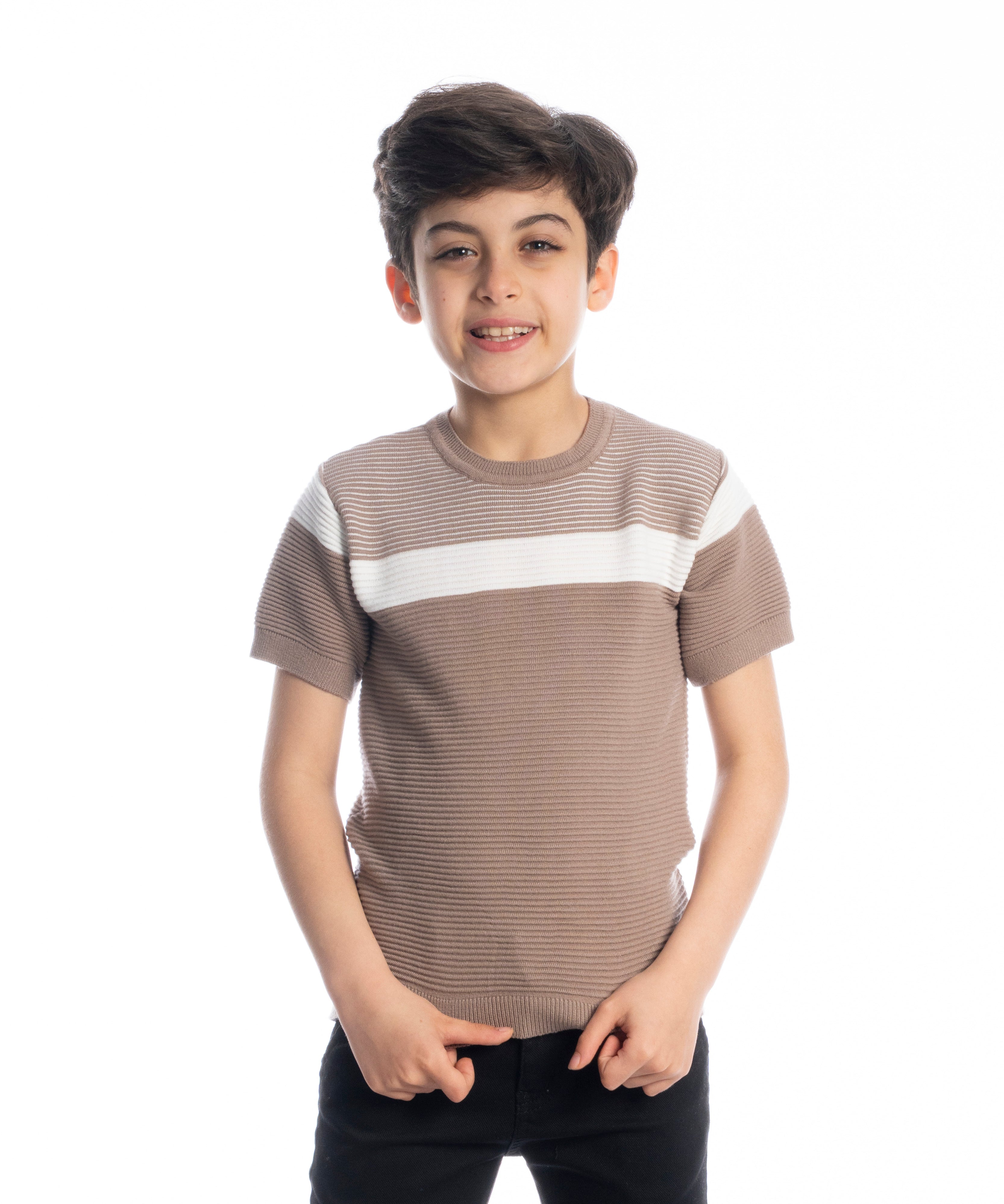 T-Shirt - Boys - Striped