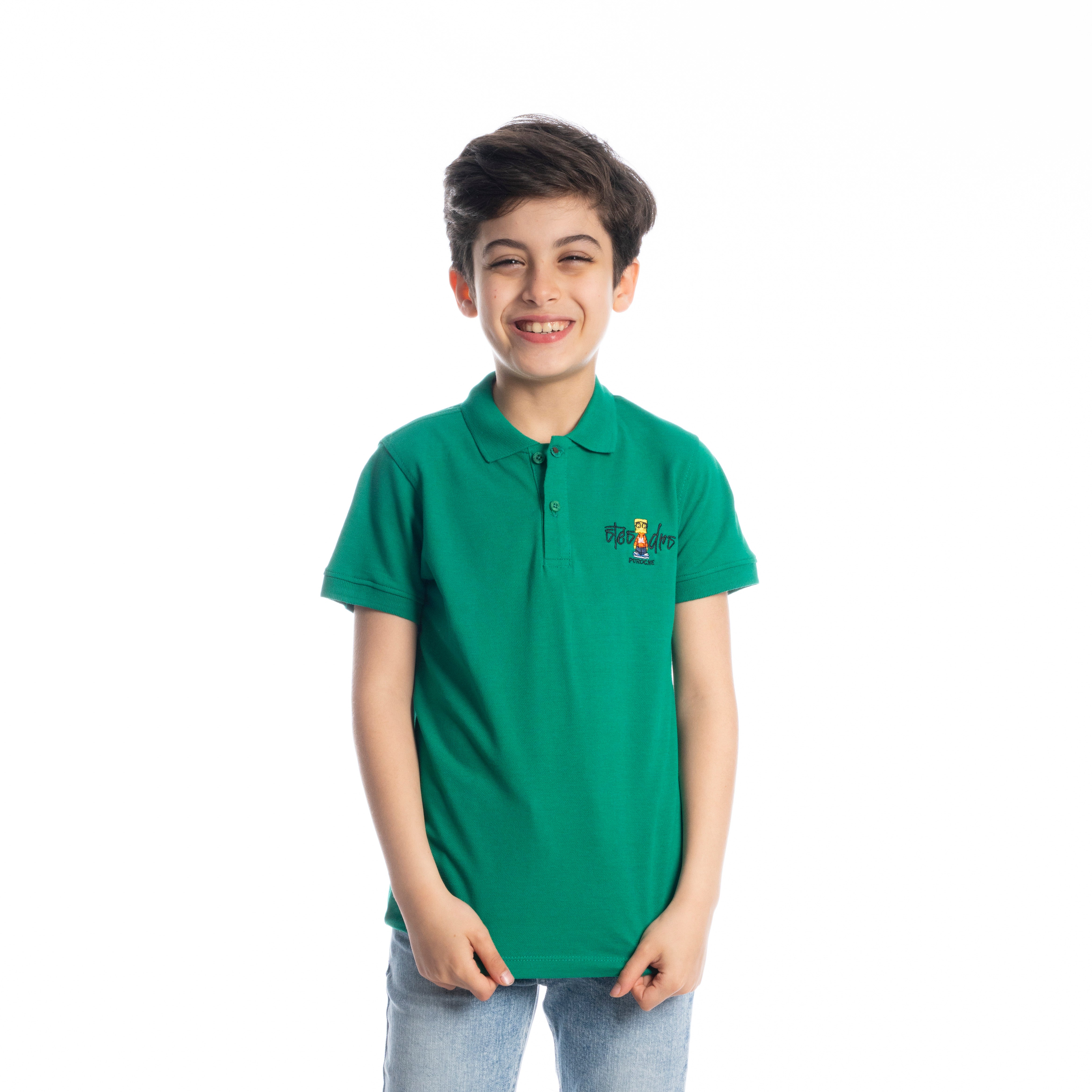 Polo T Shirt - Boys - Printed