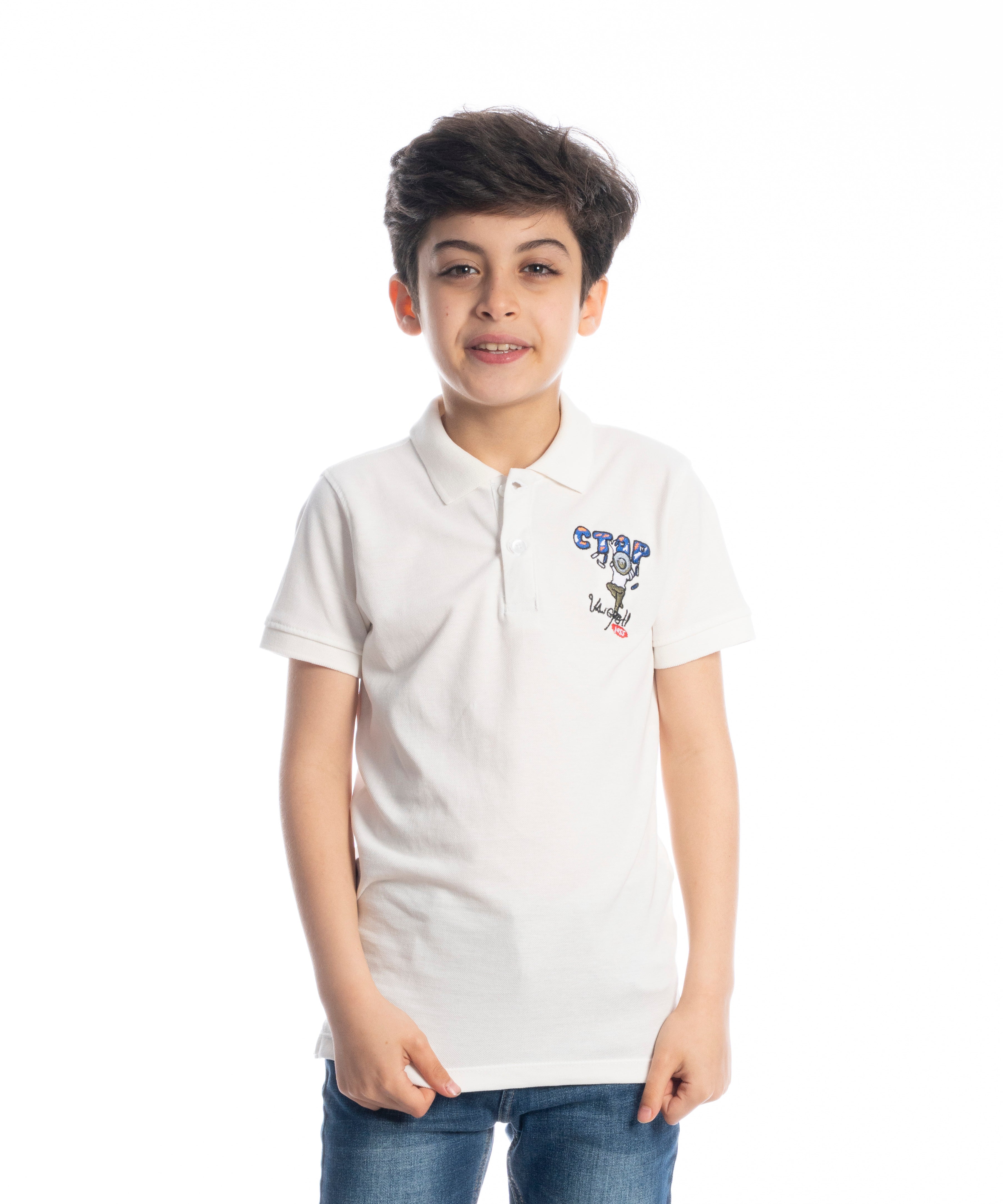Polo T Shirt - Boys - Printed