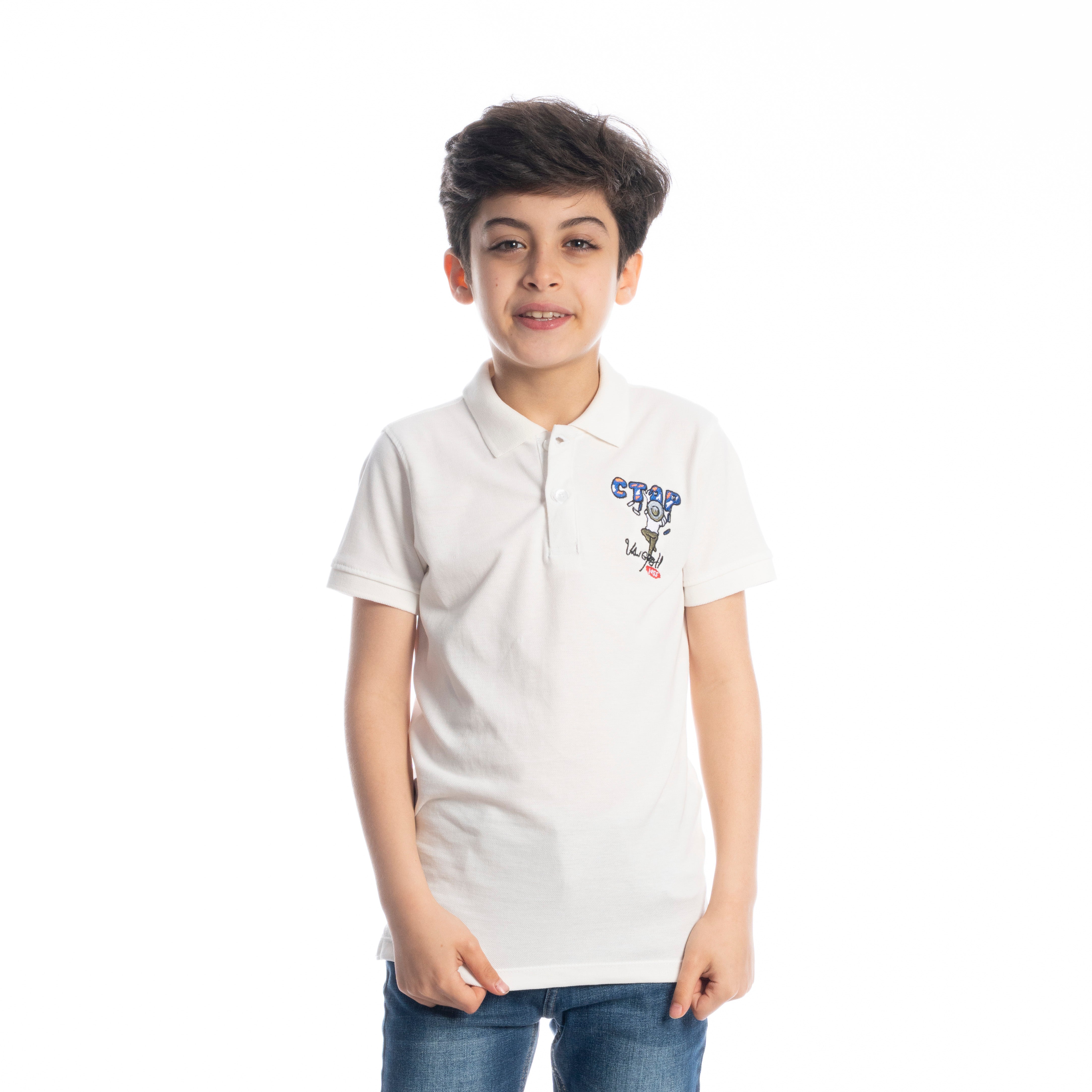 Polo T Shirt - Boys - Printed