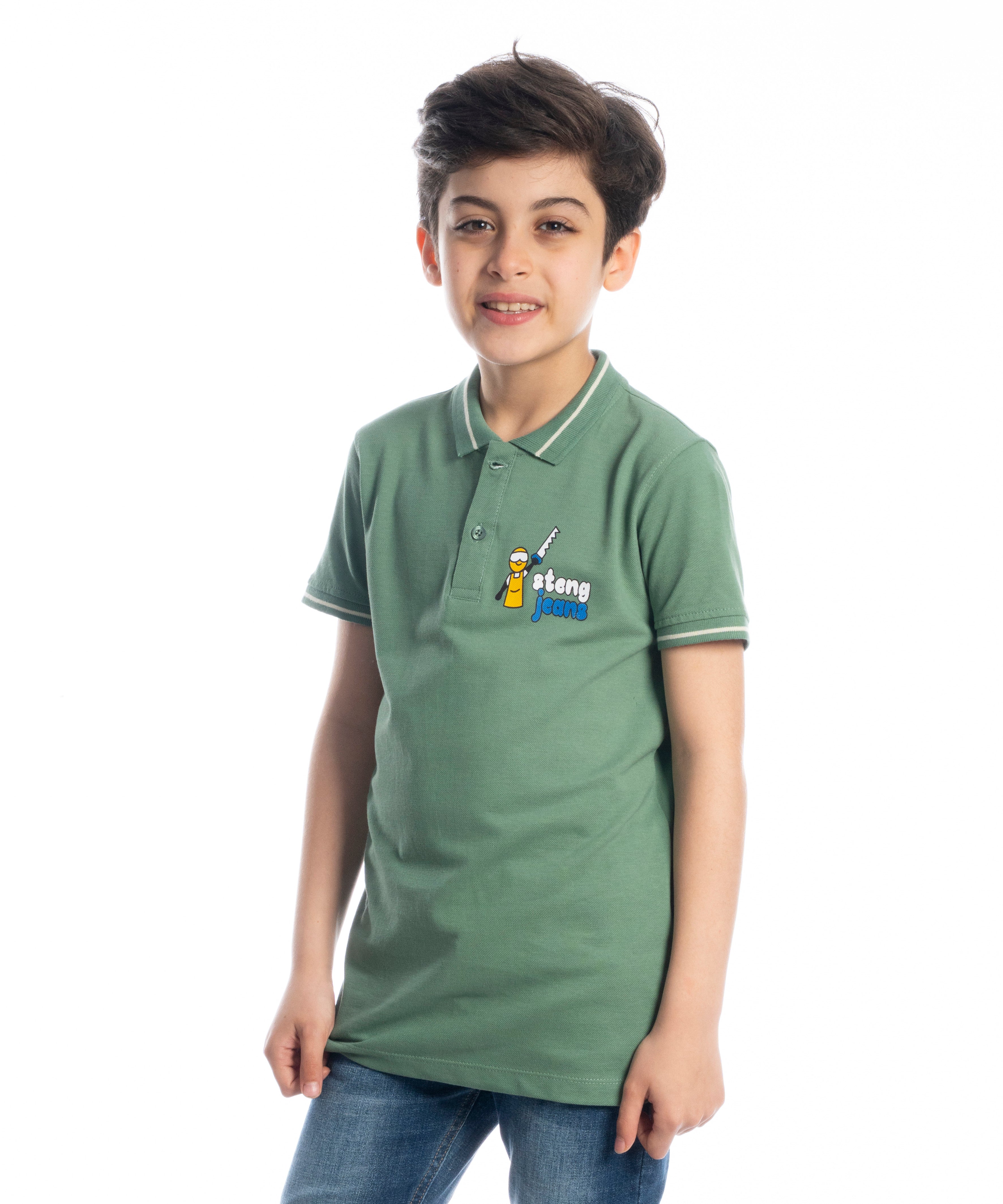 Polo T Shirt - Boys - Printed