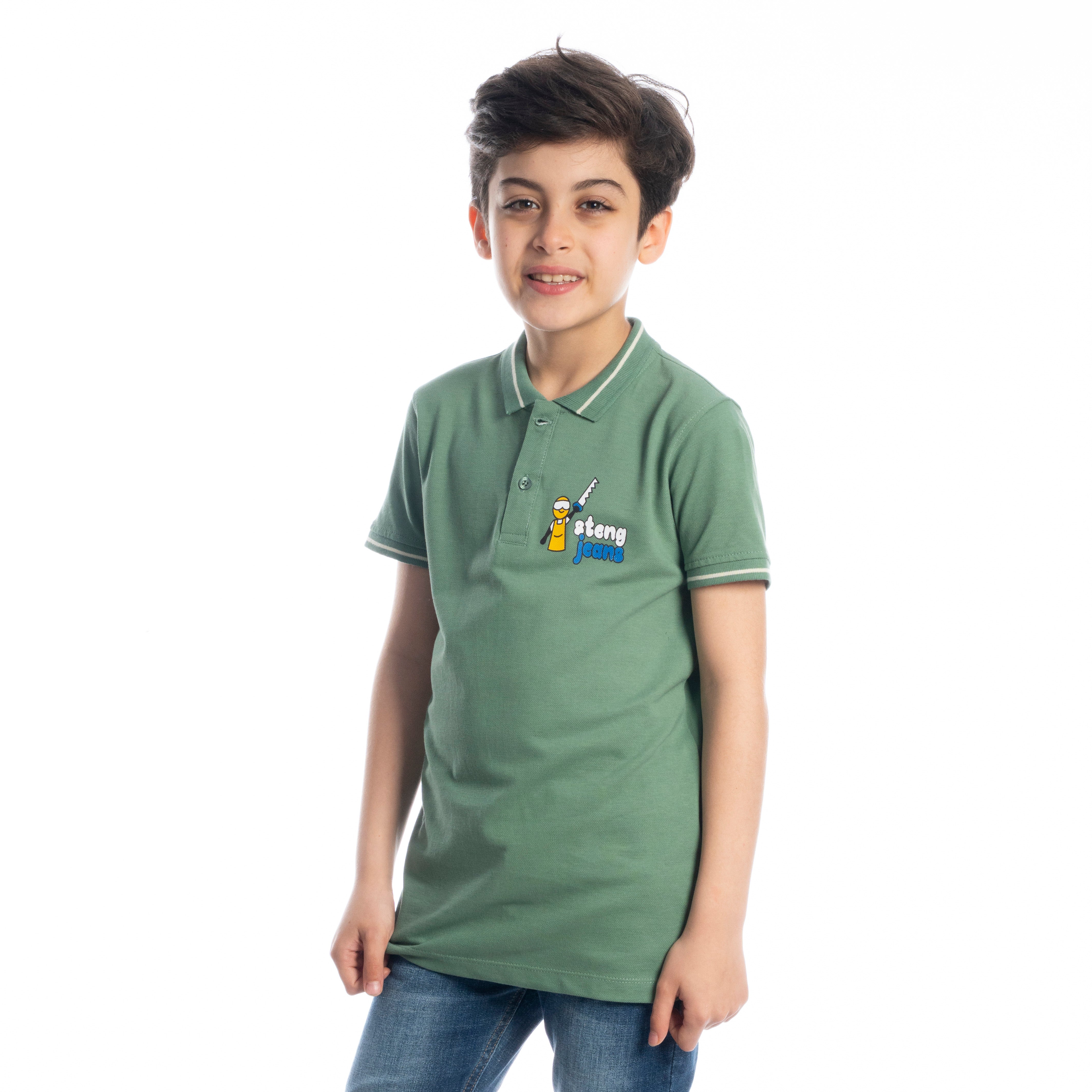 Polo T Shirt - Boys - Printed