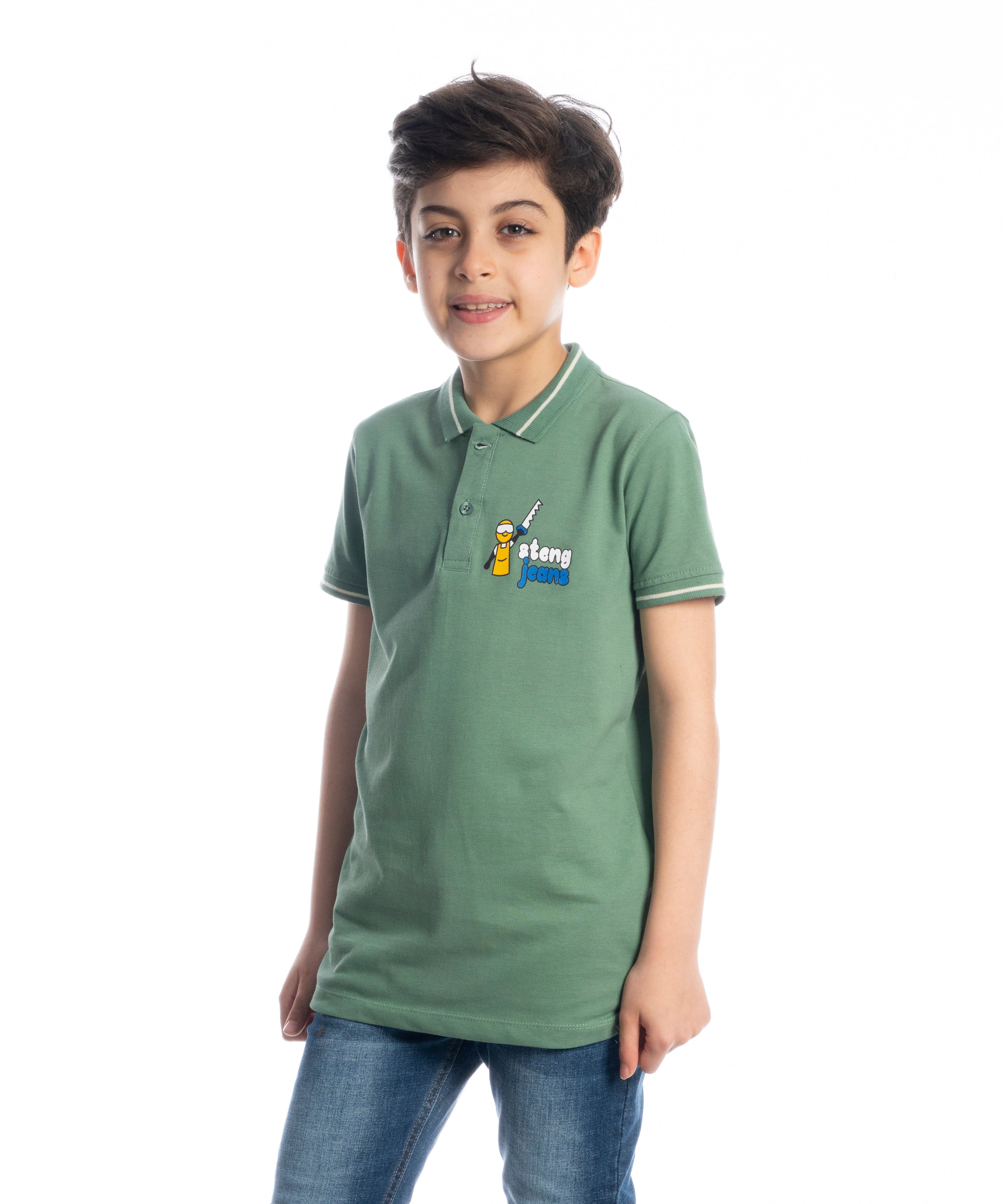 Polo T Shirt - Boys - Printed