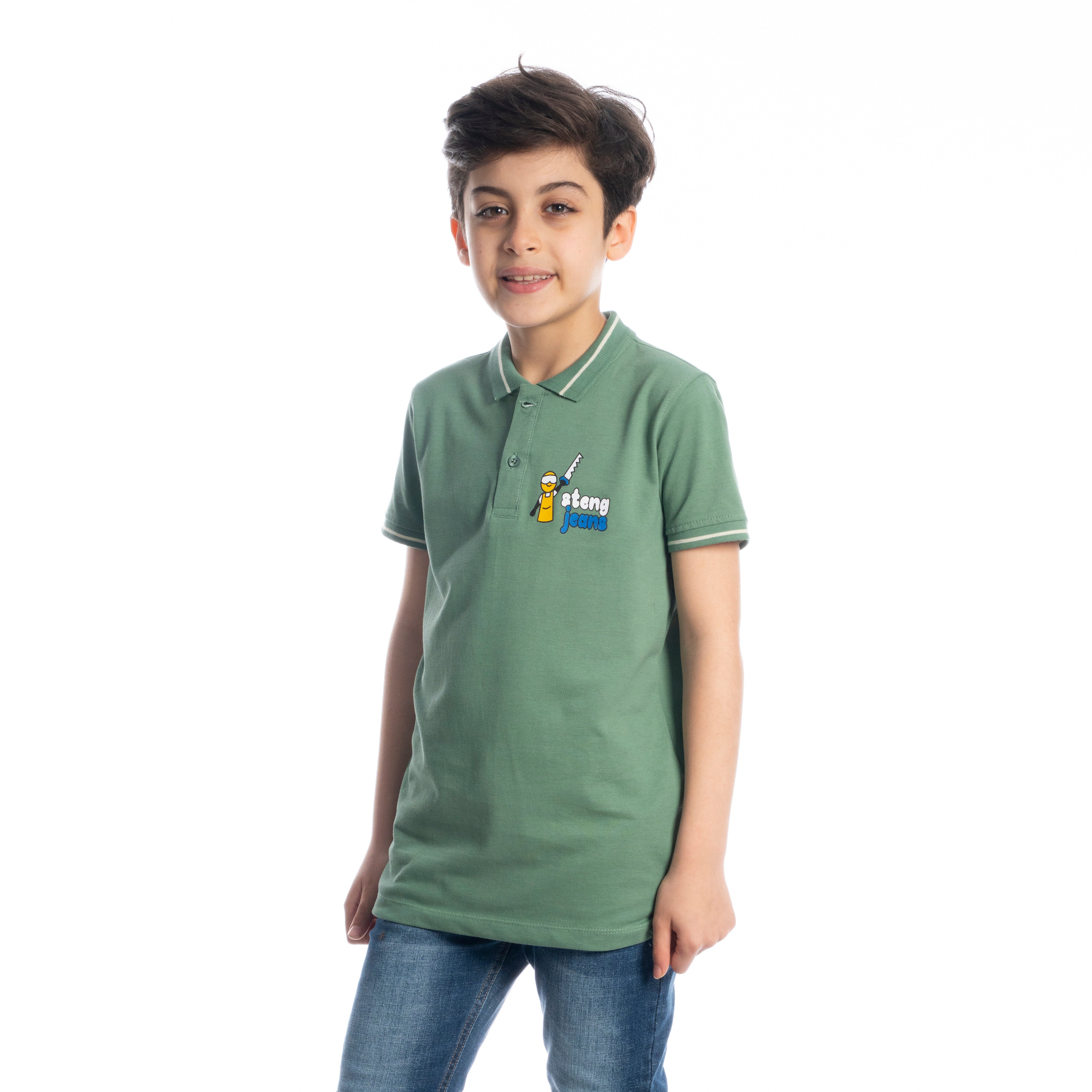 Polo T Shirt - Boys - Printed