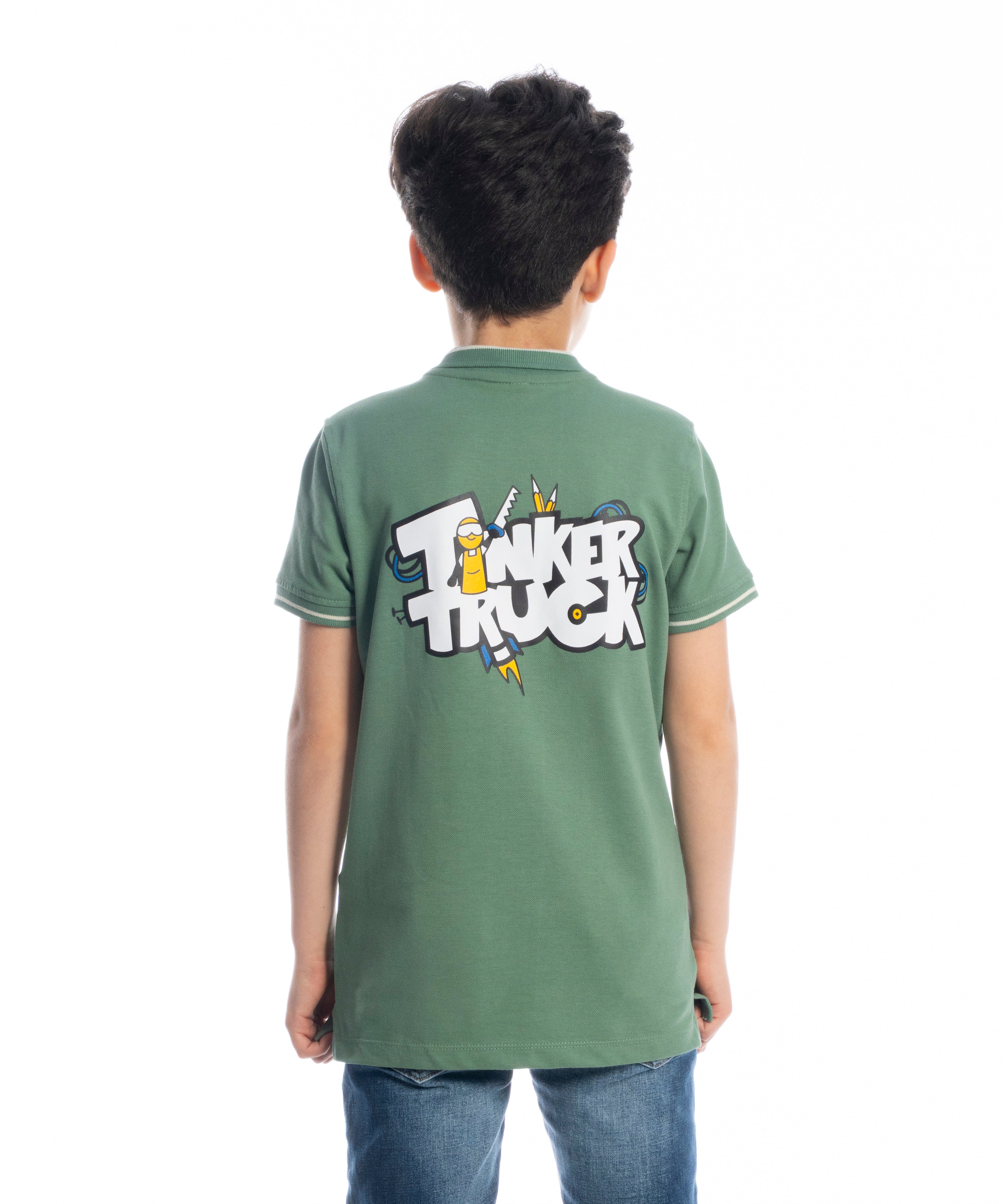 Polo T Shirt - Boys - Printed