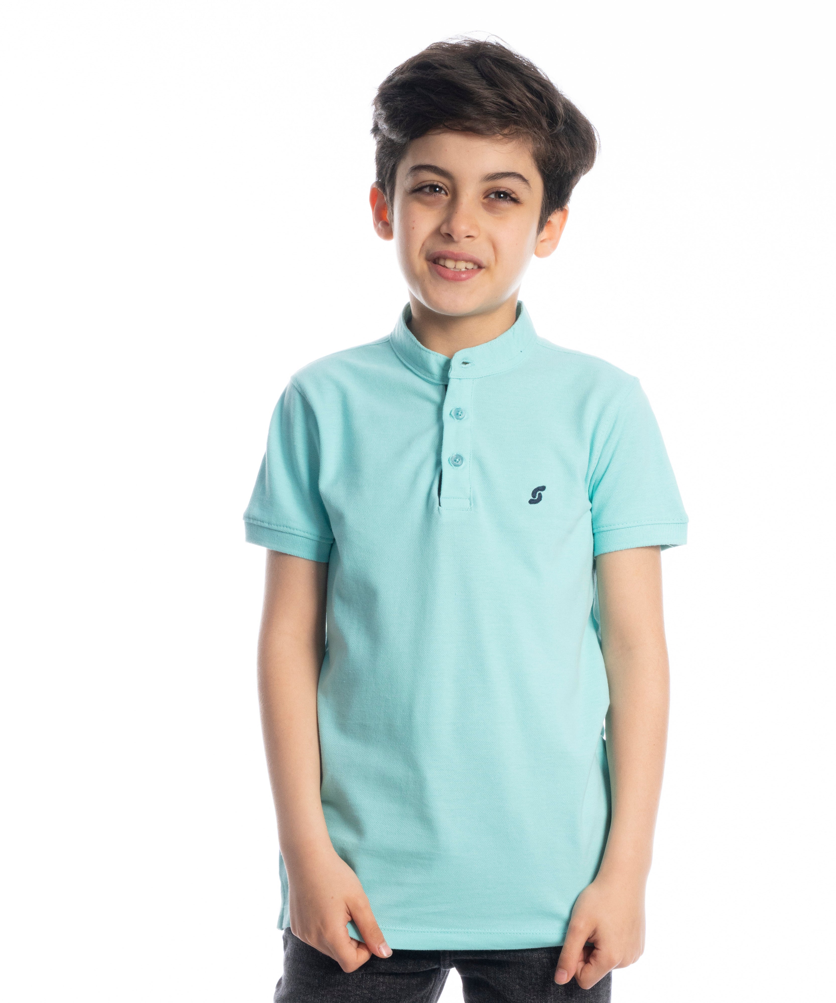 Polo T Shirt - Boys - Plain