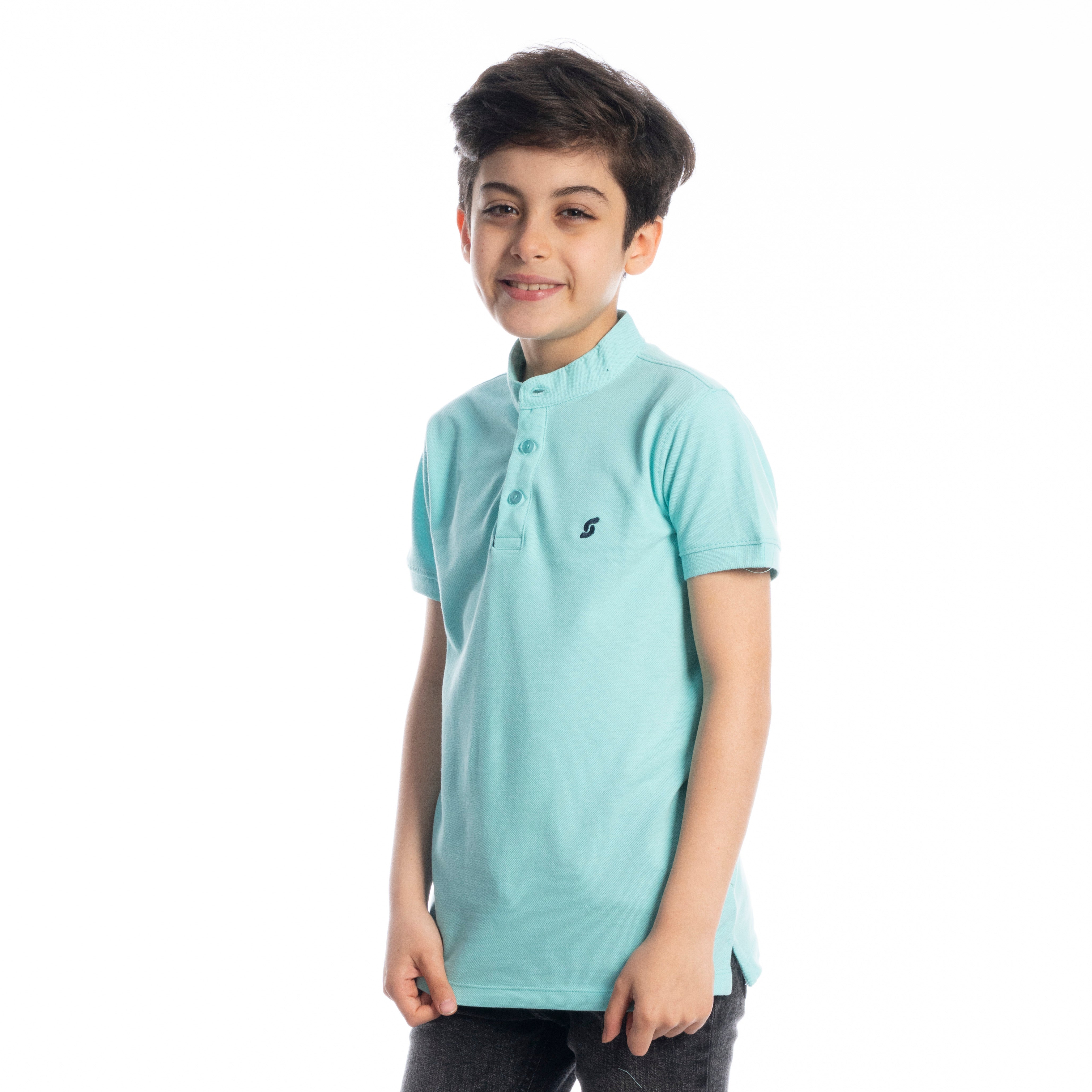 Polo T Shirt - Boys - Plain