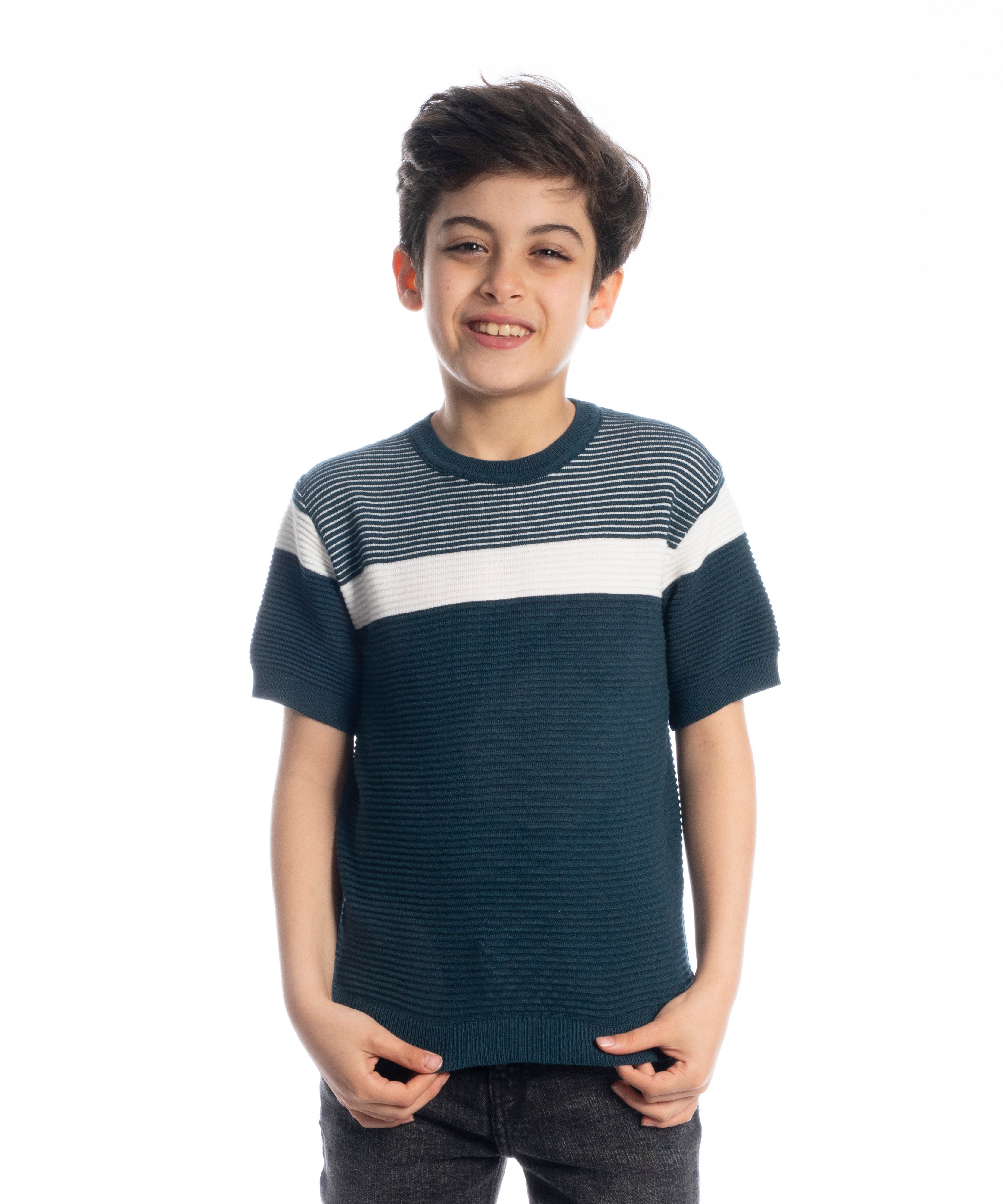 T-Shirt - Boys - Striped