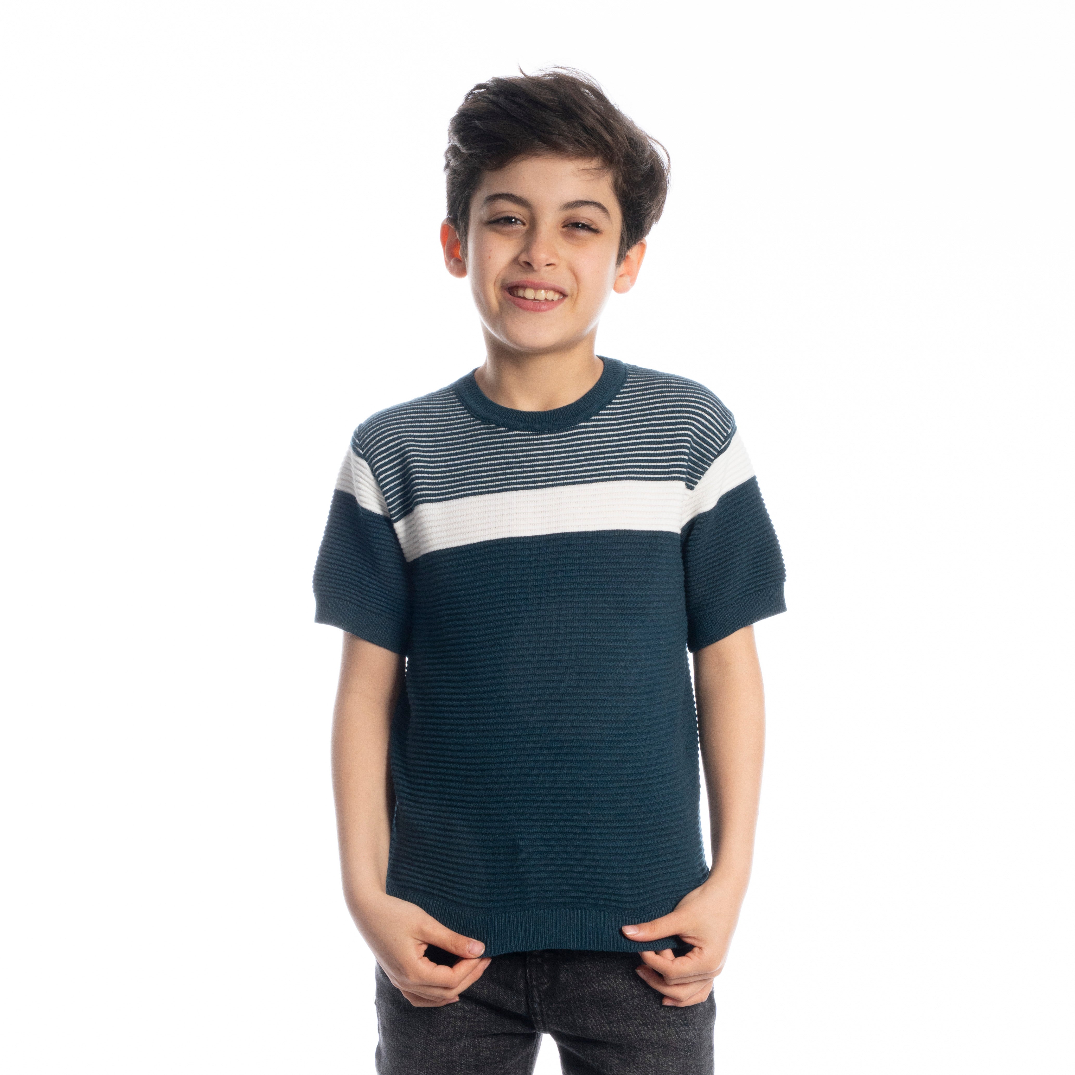 T-Shirt - Boys - Striped