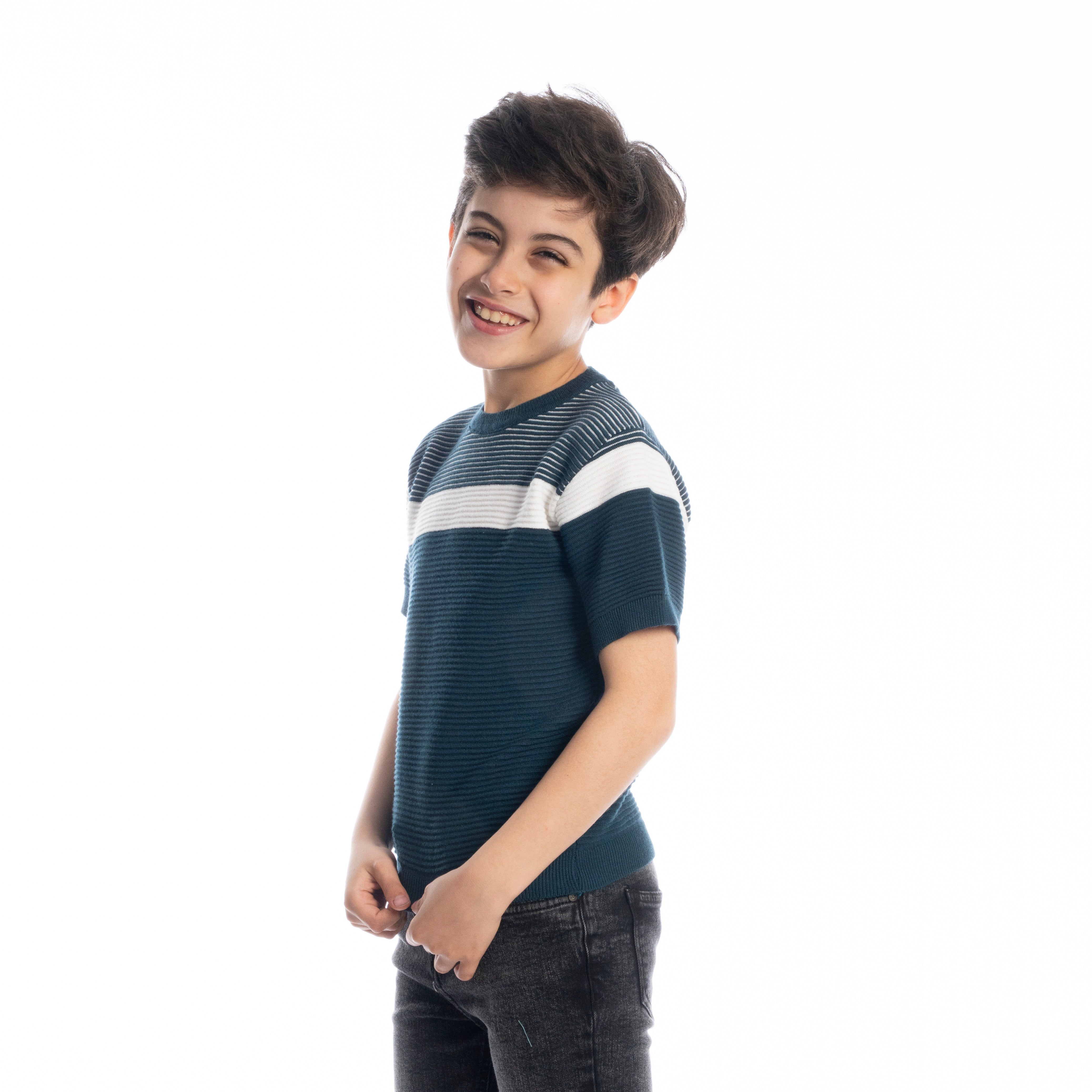 T-Shirt - Boys - Striped