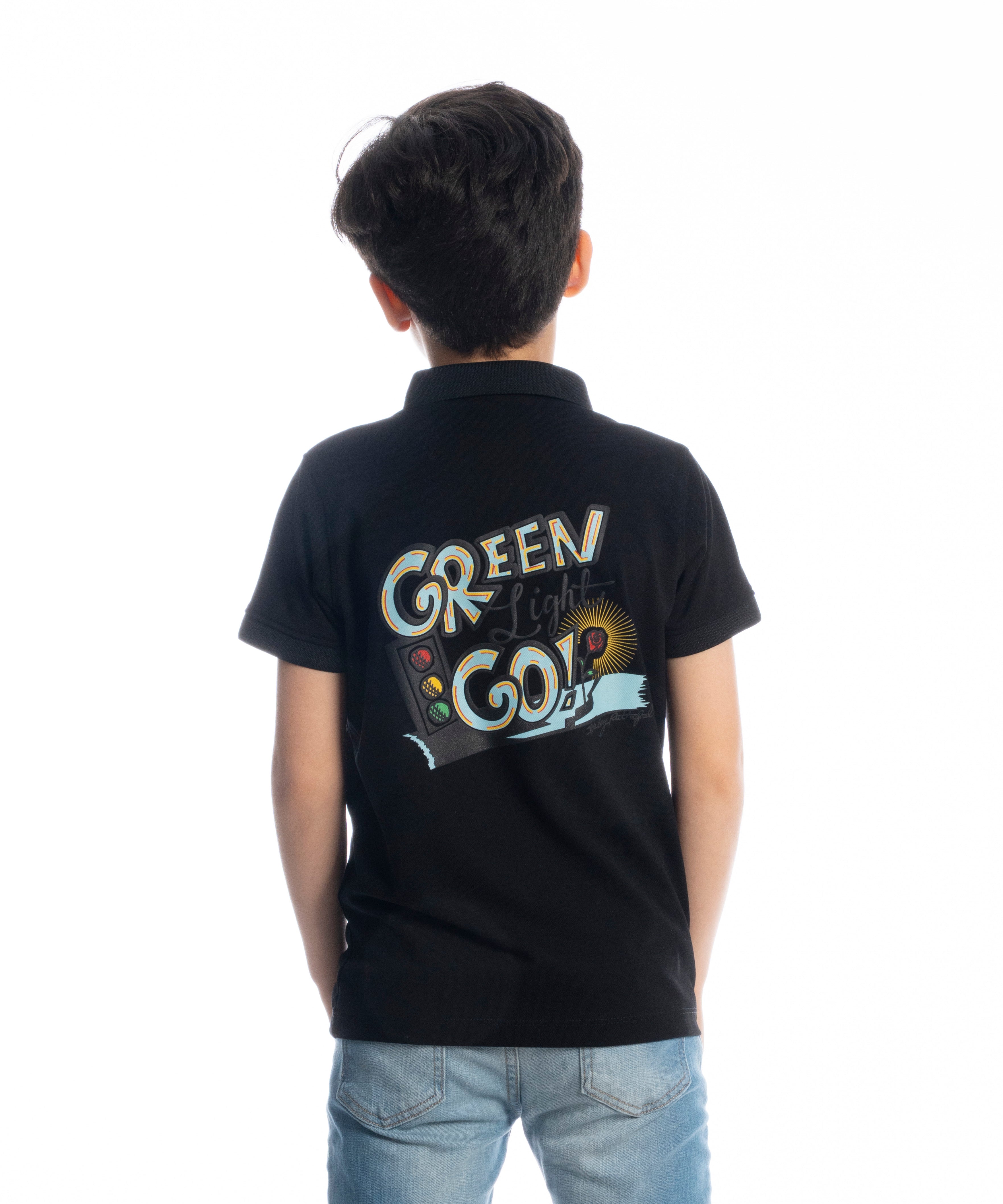 Polo T Shirt - Boys - Printed